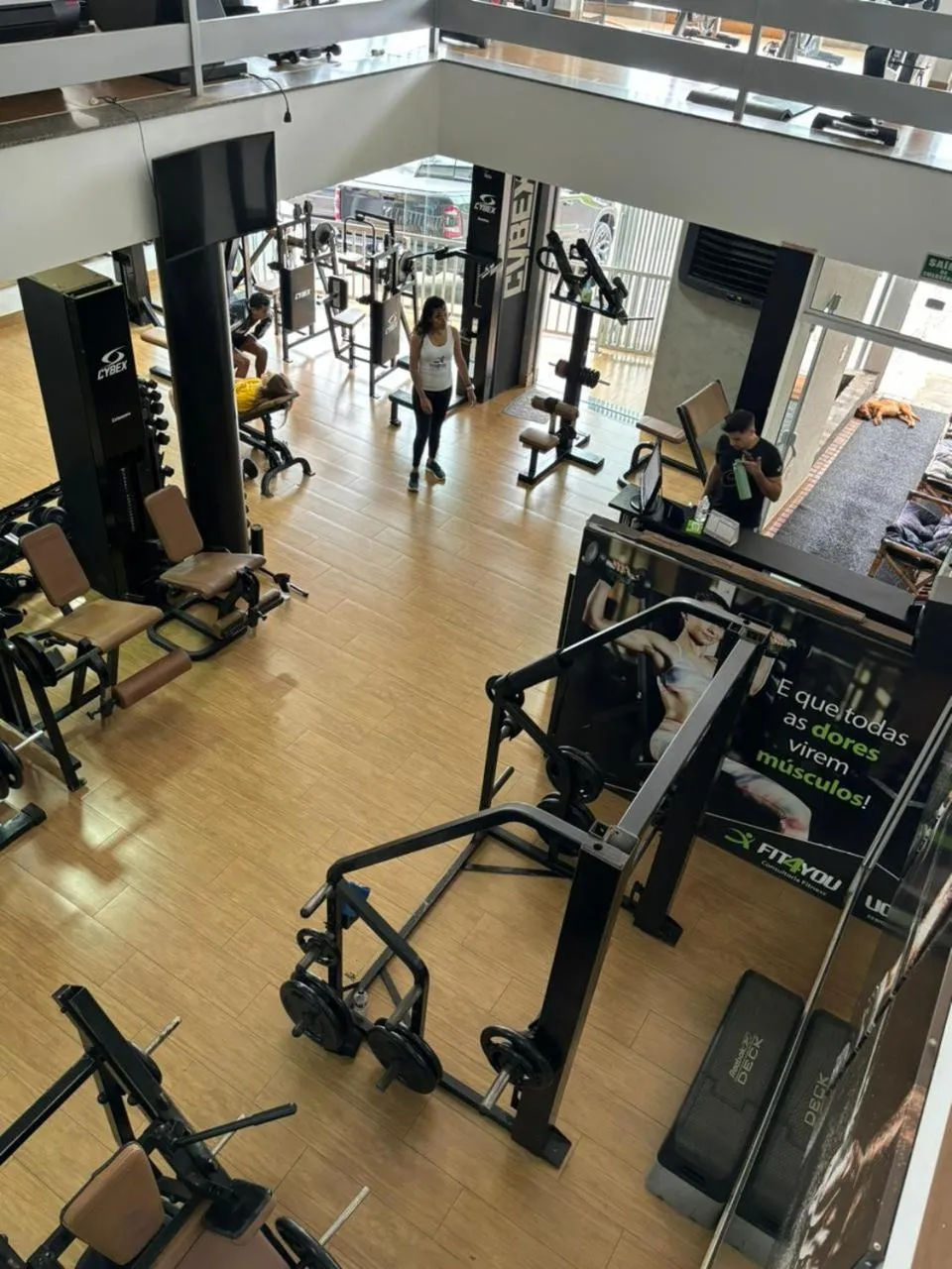 Fitness centre/facilities in Hotel Dan Inn Franca & Convenções By Nacional Inn