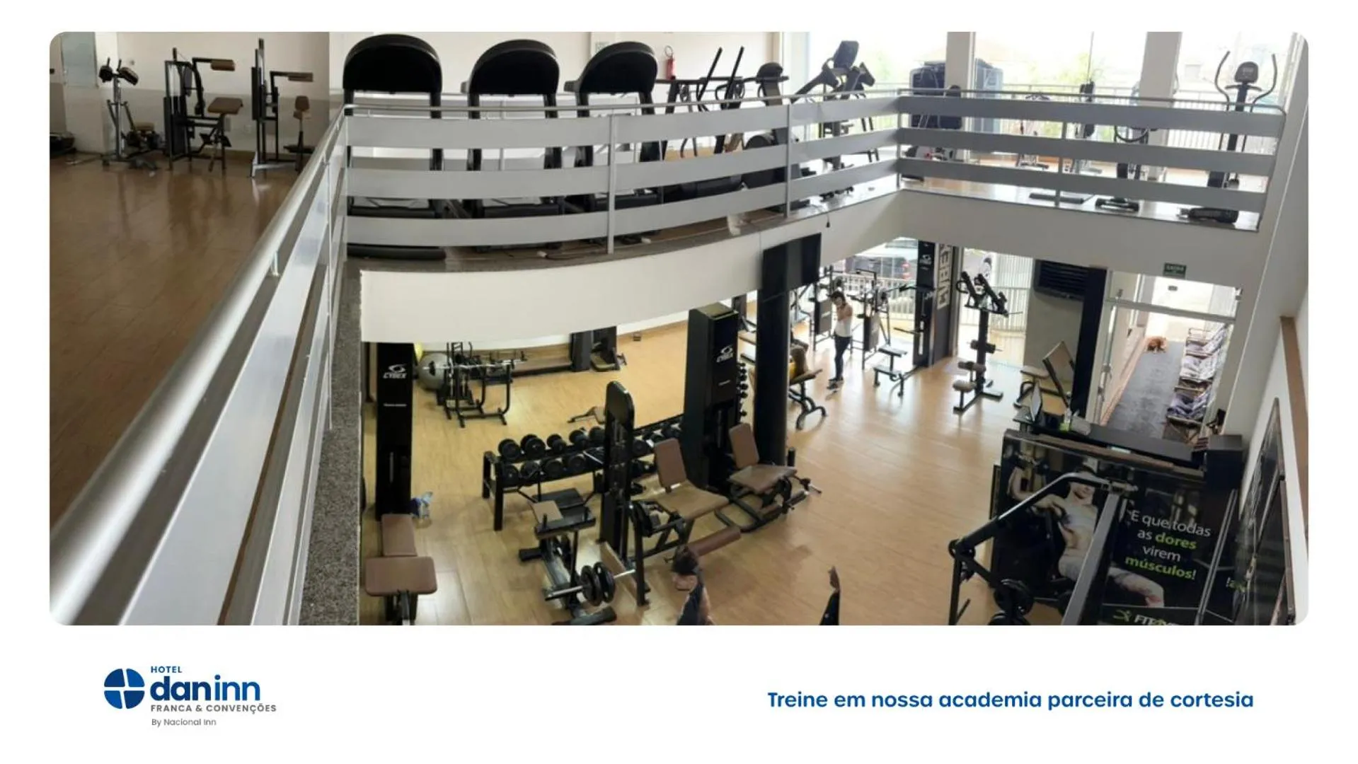 Fitness centre/facilities in Hotel Dan Inn Franca & Convenções By Nacional Inn