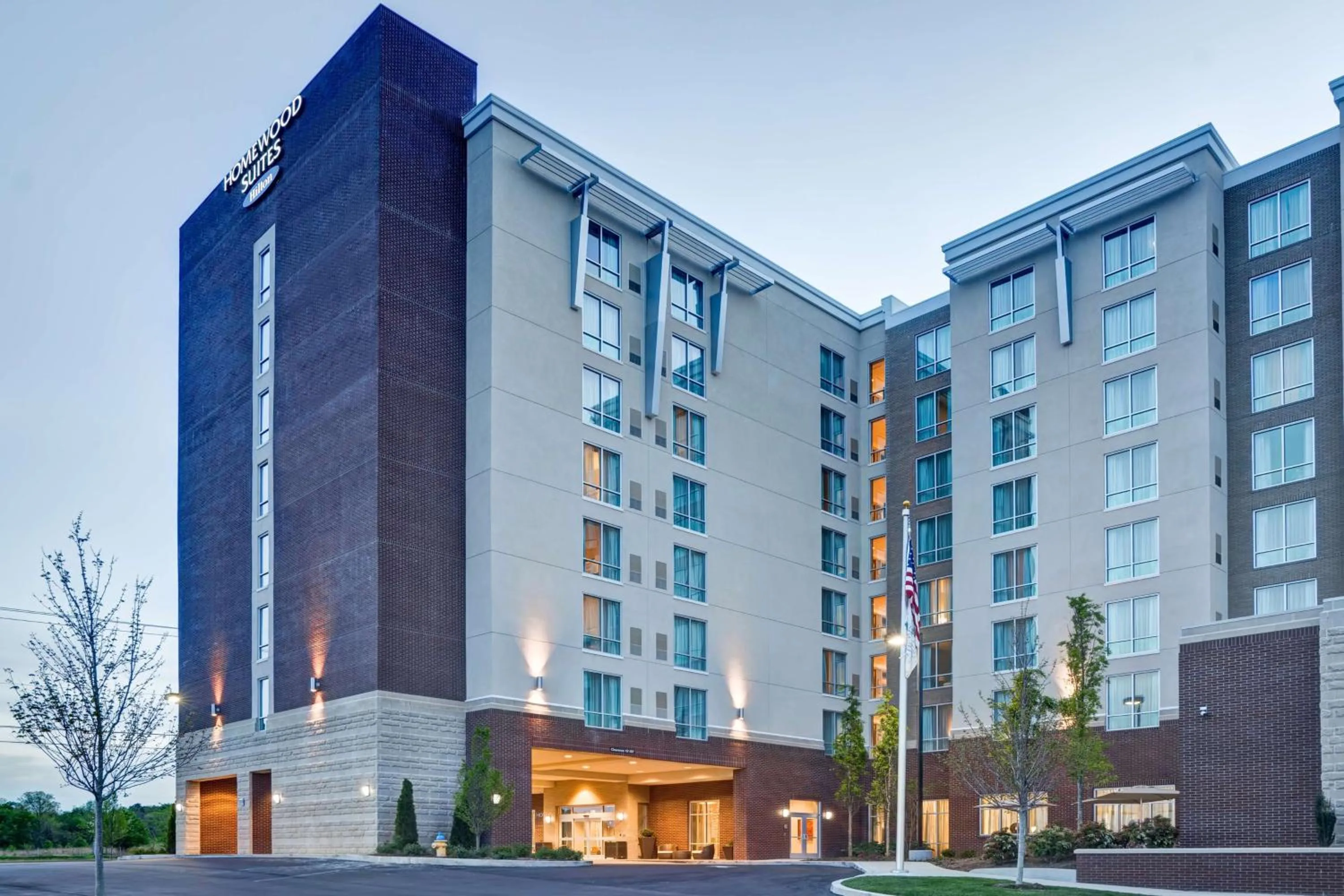 Property building in Homewood Suites by Hilton Nashville Franklin