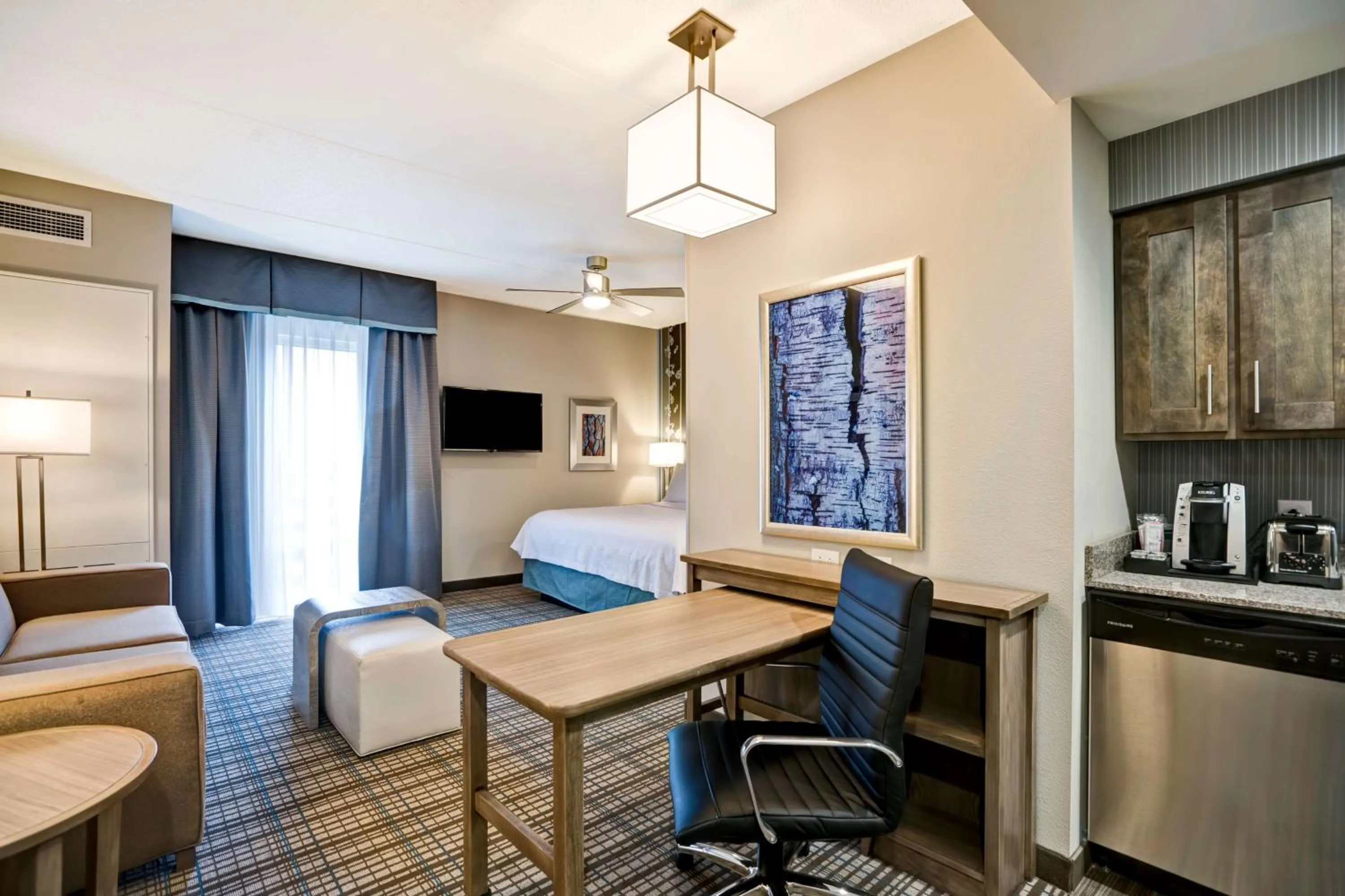 Living room in Homewood Suites by Hilton Nashville Franklin