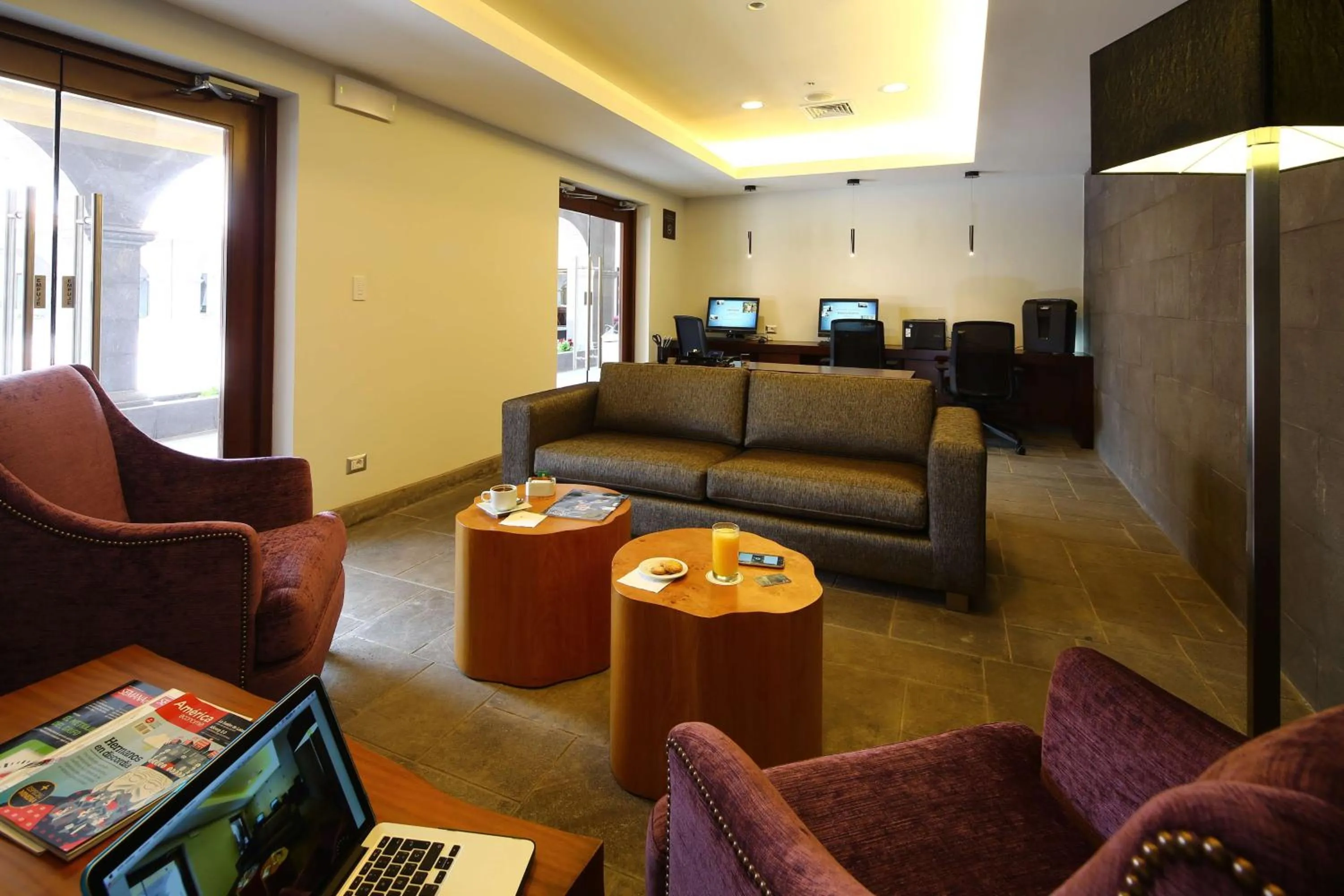 Lobby or reception in Hilton Garden Inn Cusco