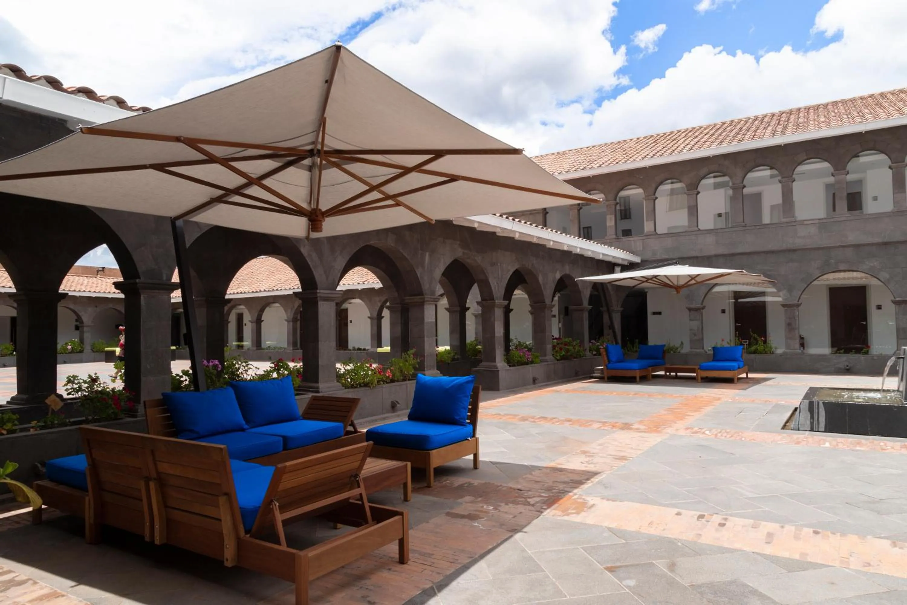 Patio in Hilton Garden Inn Cusco