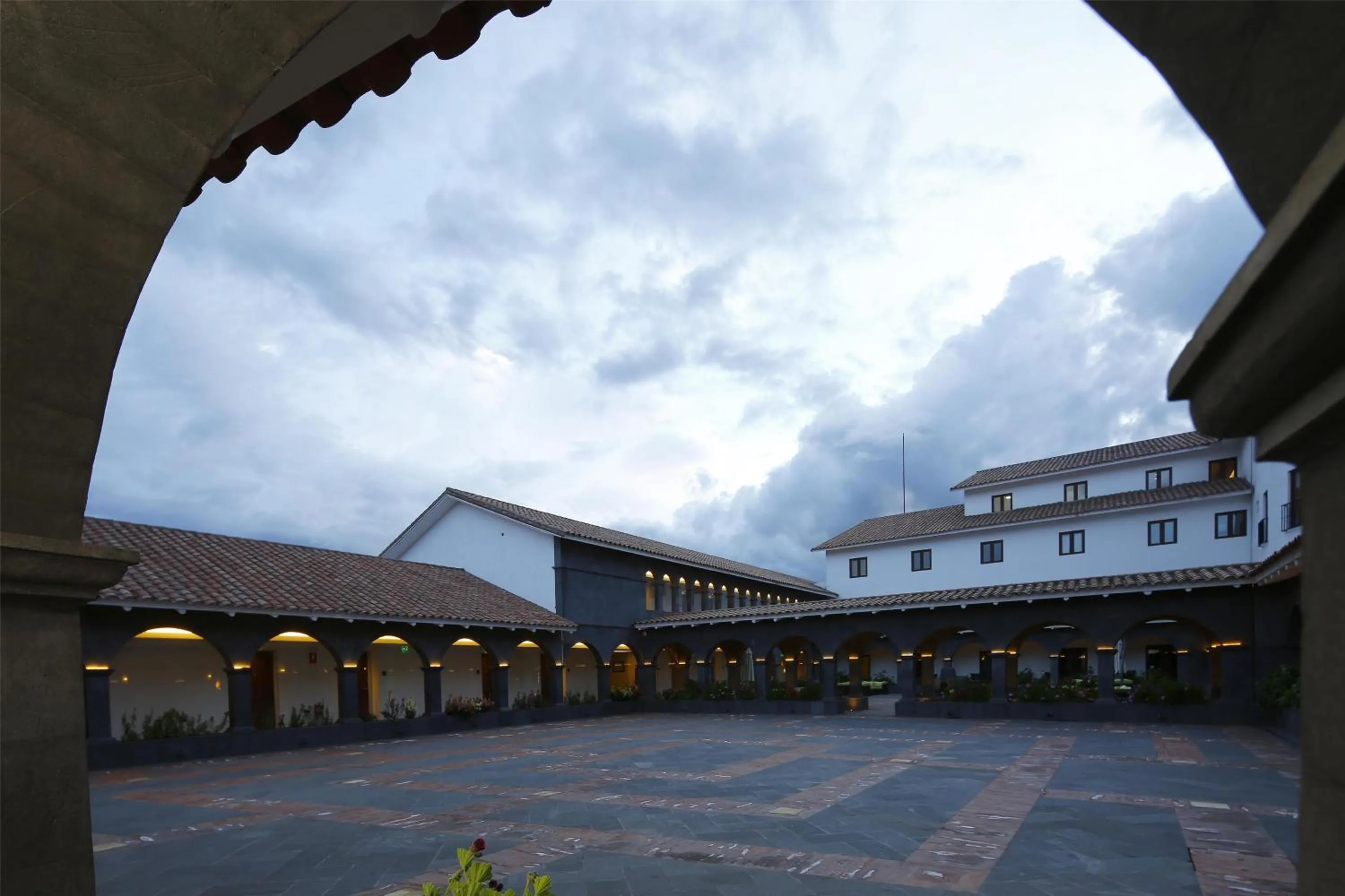 Inner courtyard view in Hilton Garden Inn Cusco