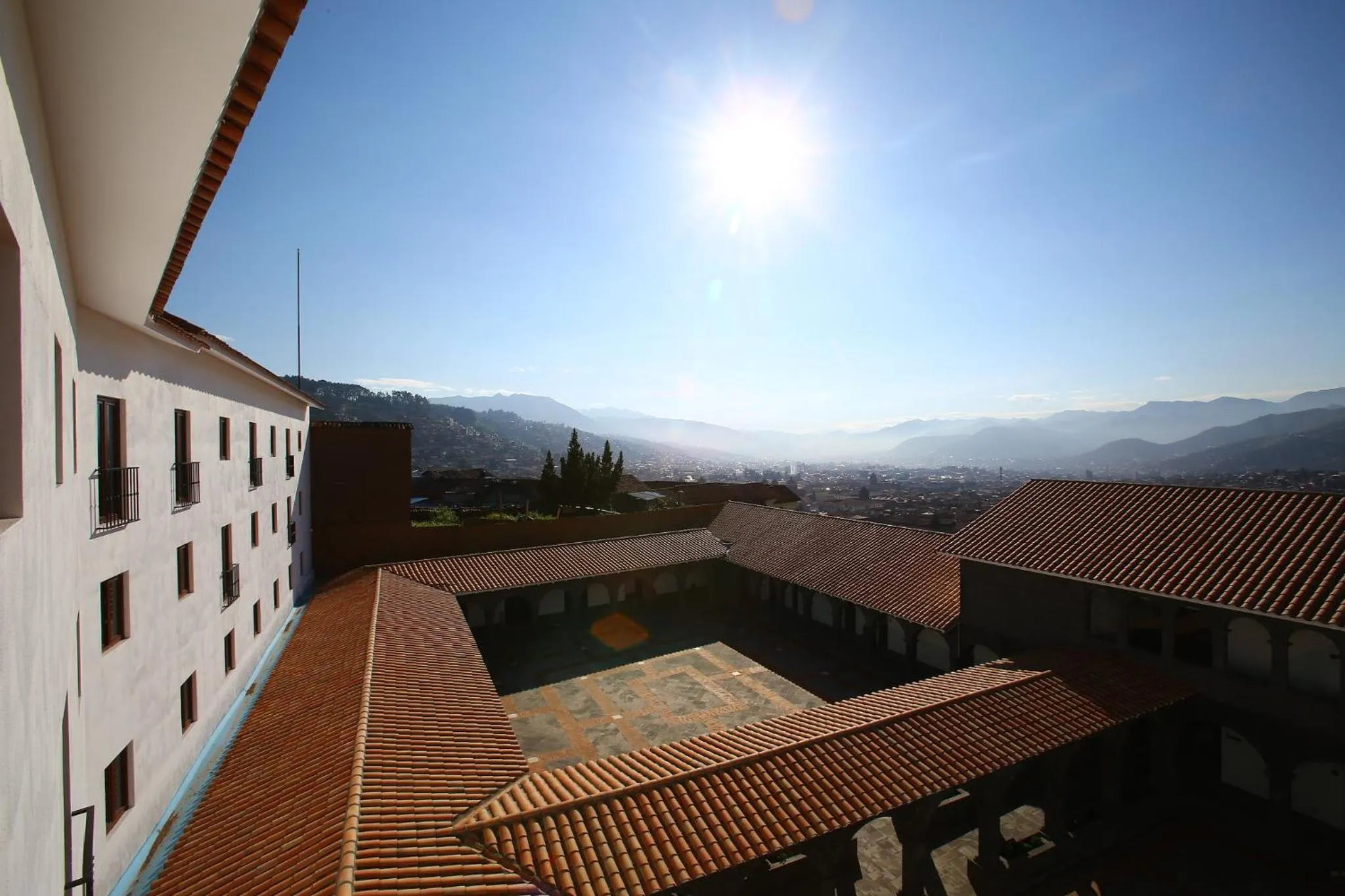 Mountain view in Hilton Garden Inn Cusco
