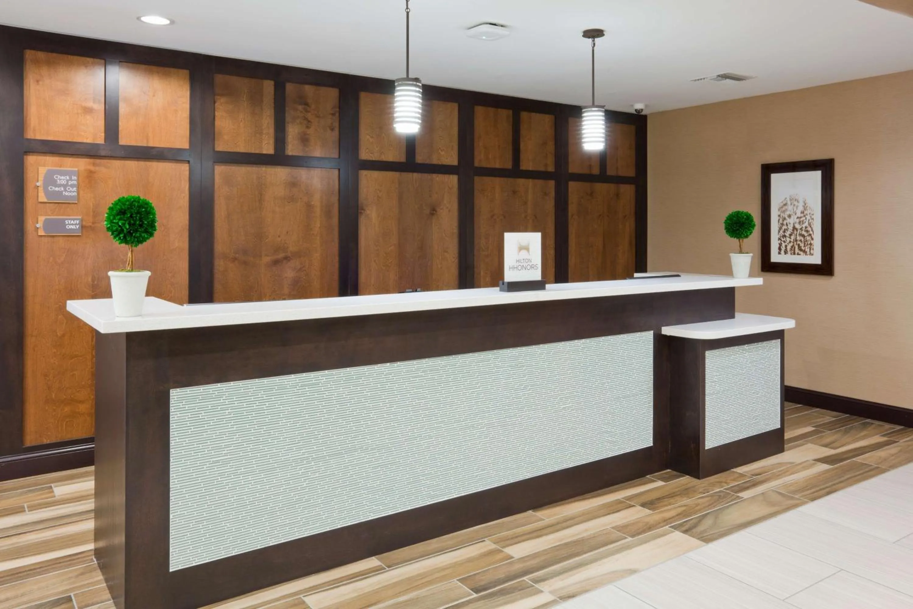 Lobby or reception in Homewood Suites Davenport