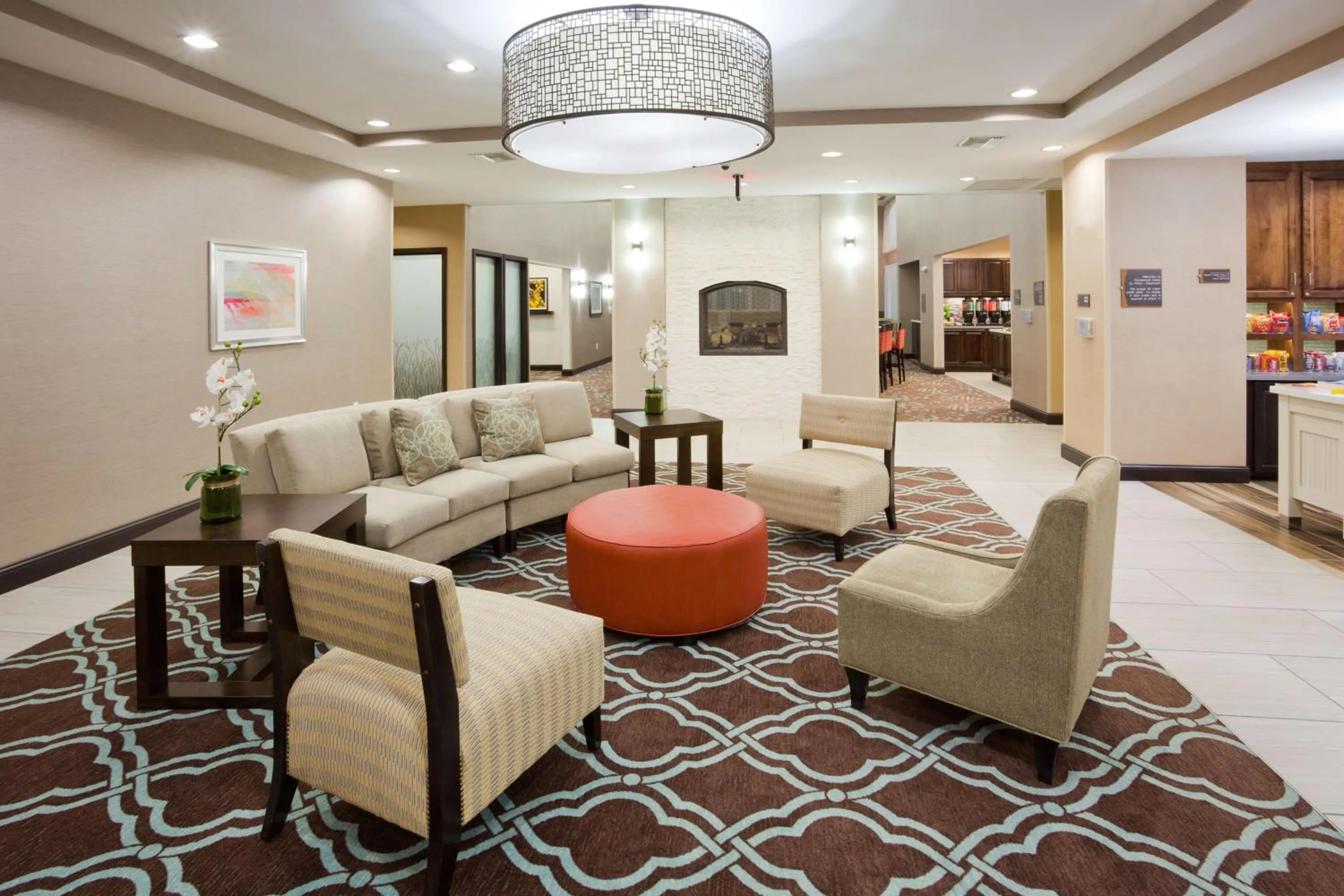 Lobby or reception in Homewood Suites Davenport