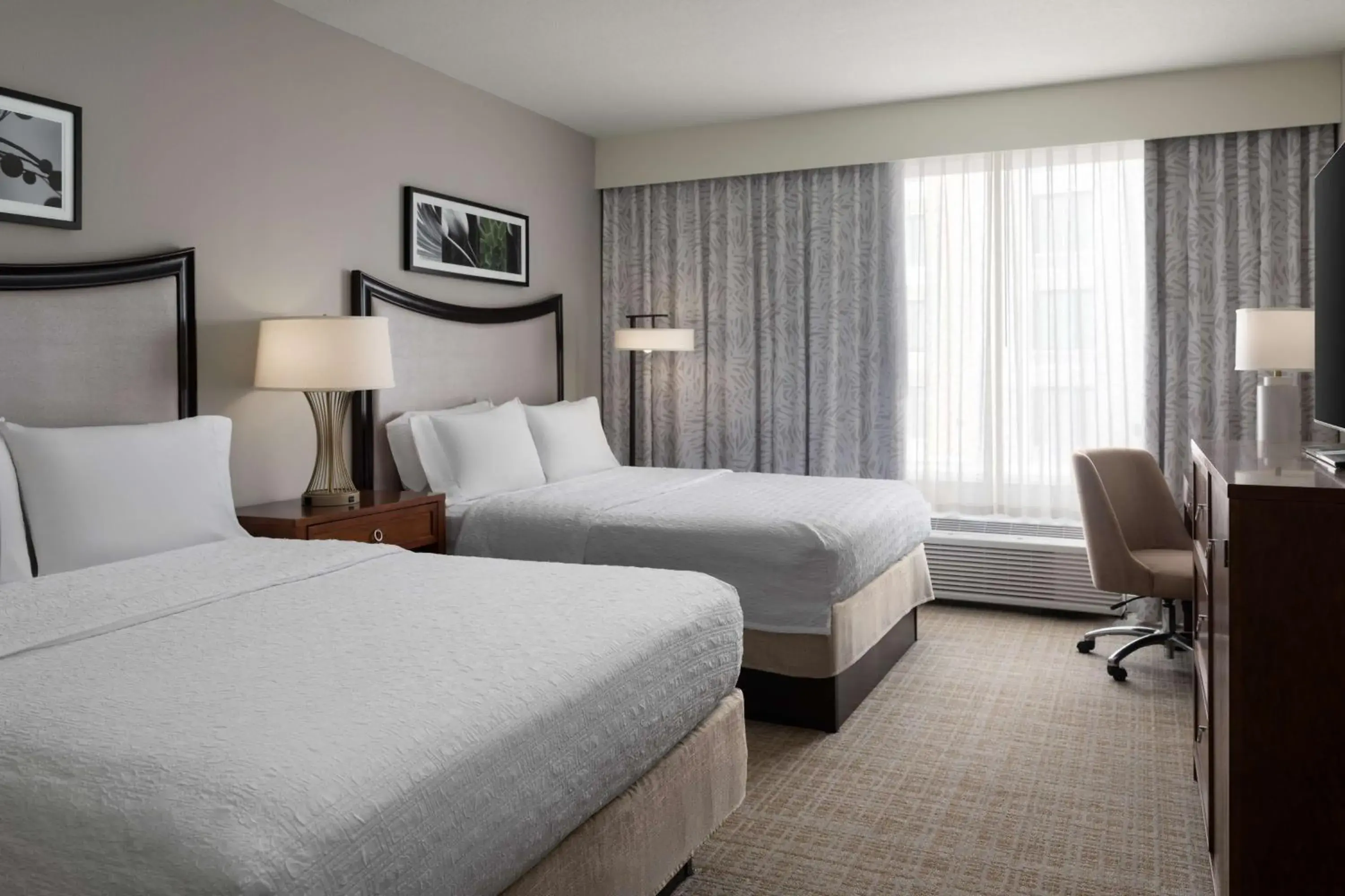 Queen Room with Two Queen Beds in Hampton Inn & Suites Orlando/Downtown South - Medical Center Queen Room with Two Queen Beds in Hampton Inn & Suites Orlando/Downtown South - Medical Center