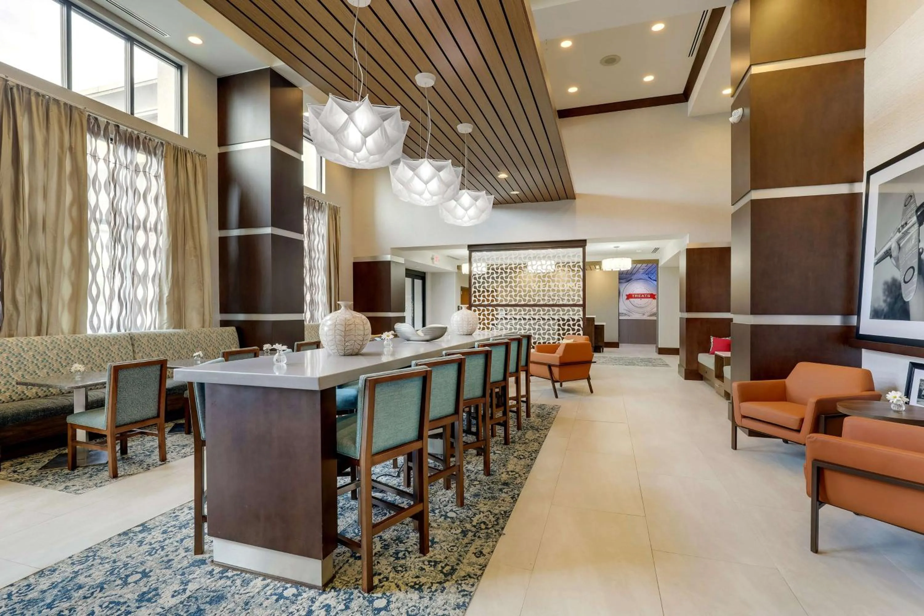 Lobby or reception in Hampton Inn and Suites Rome, GA