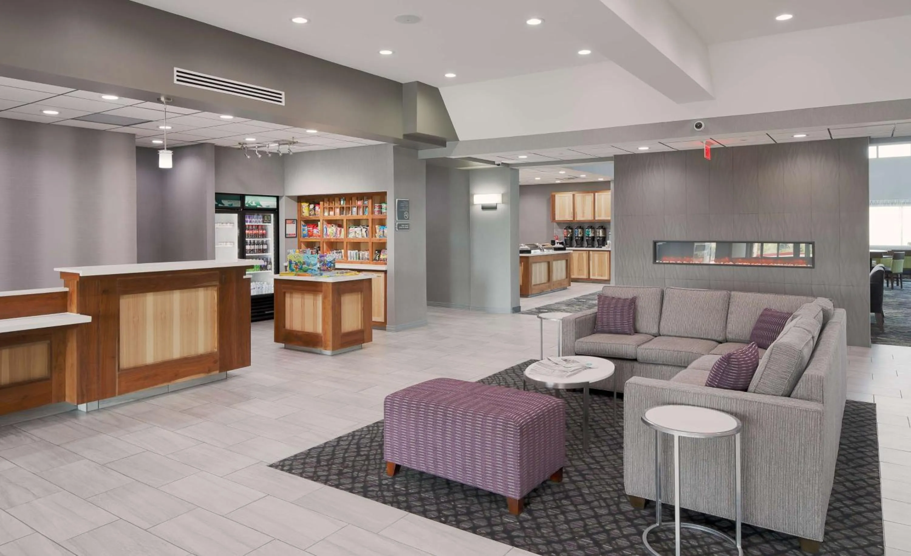 Lobby or reception in Homewood Suites By Hilton Topeka