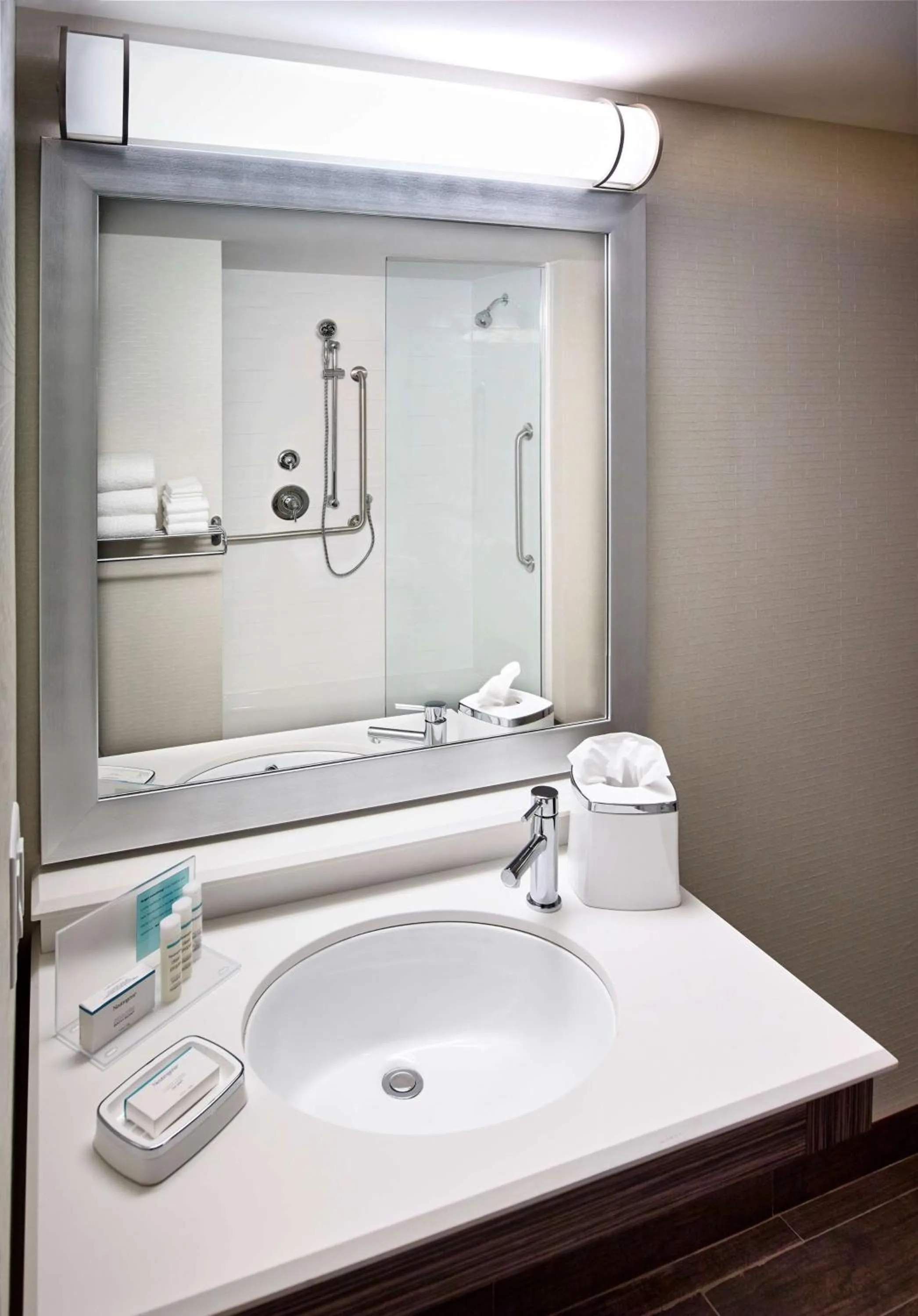Bathroom in Hampton Inn by Hilton Sarnia/Point Edward