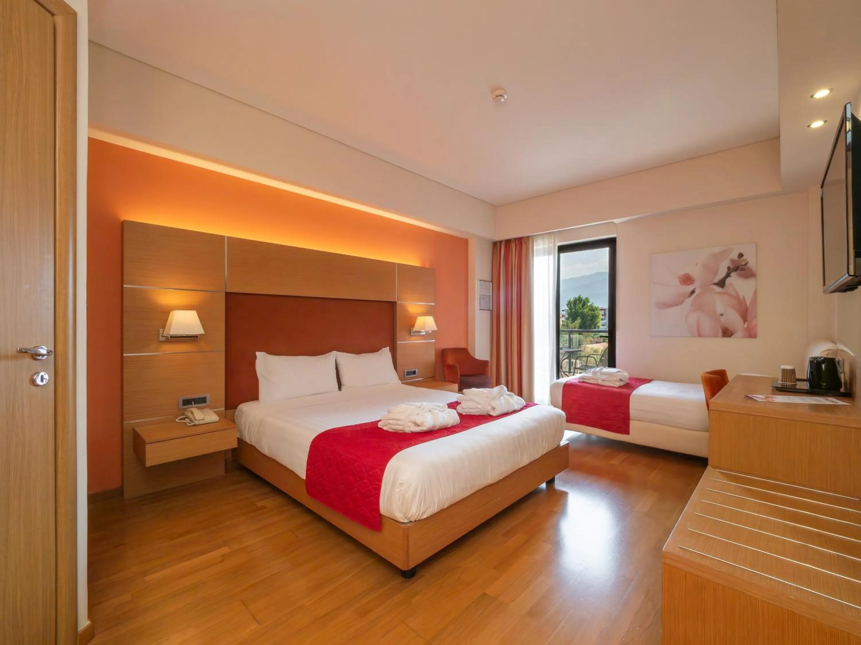 Photo of the whole room, Bed in Elektra Hotel & Spa