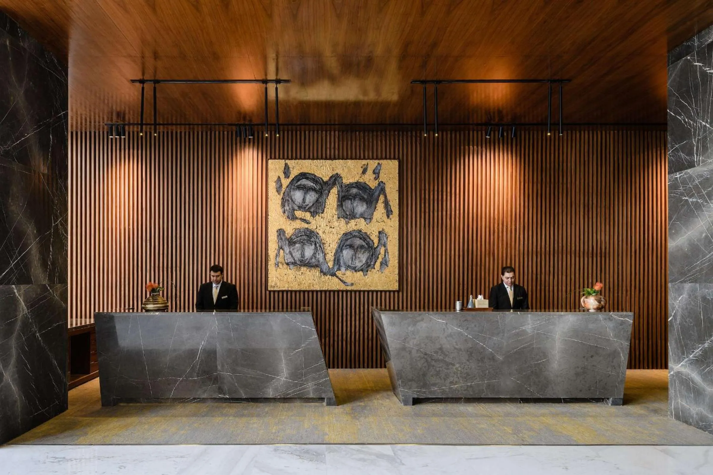 Lobby or reception in Dusit Thani LakeView Cairo