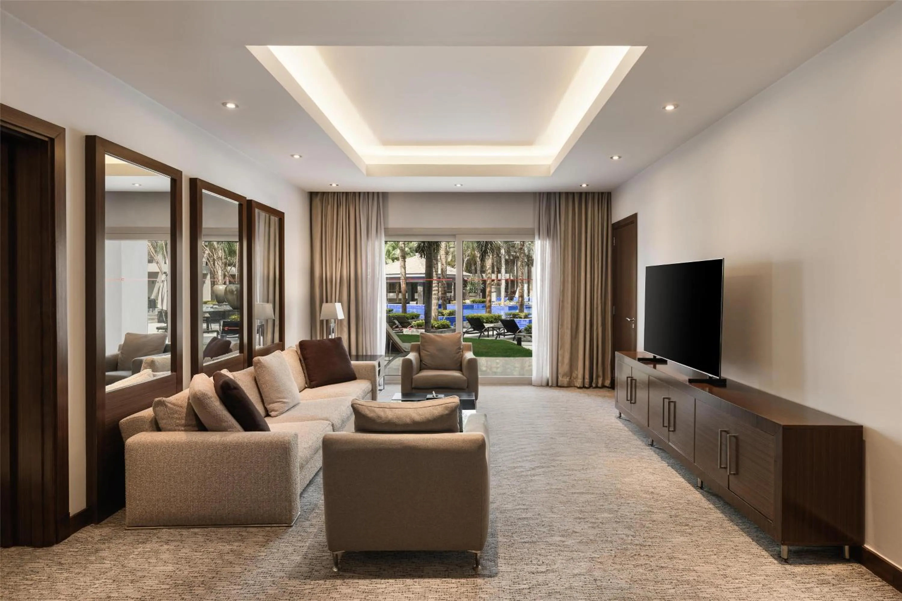 Photo of the whole room in Dusit Thani LakeView Cairo