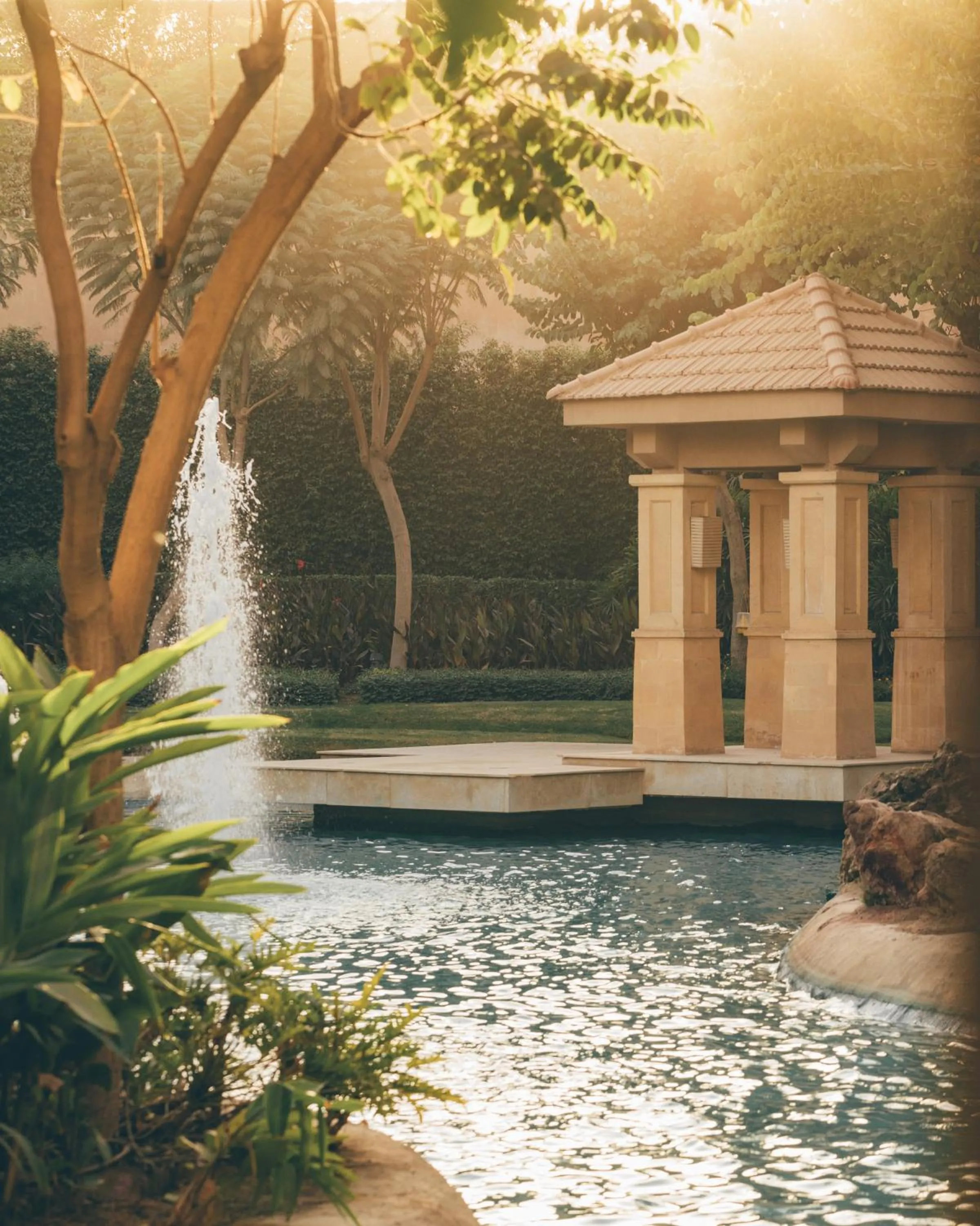 Lake view in Dusit Thani LakeView Cairo