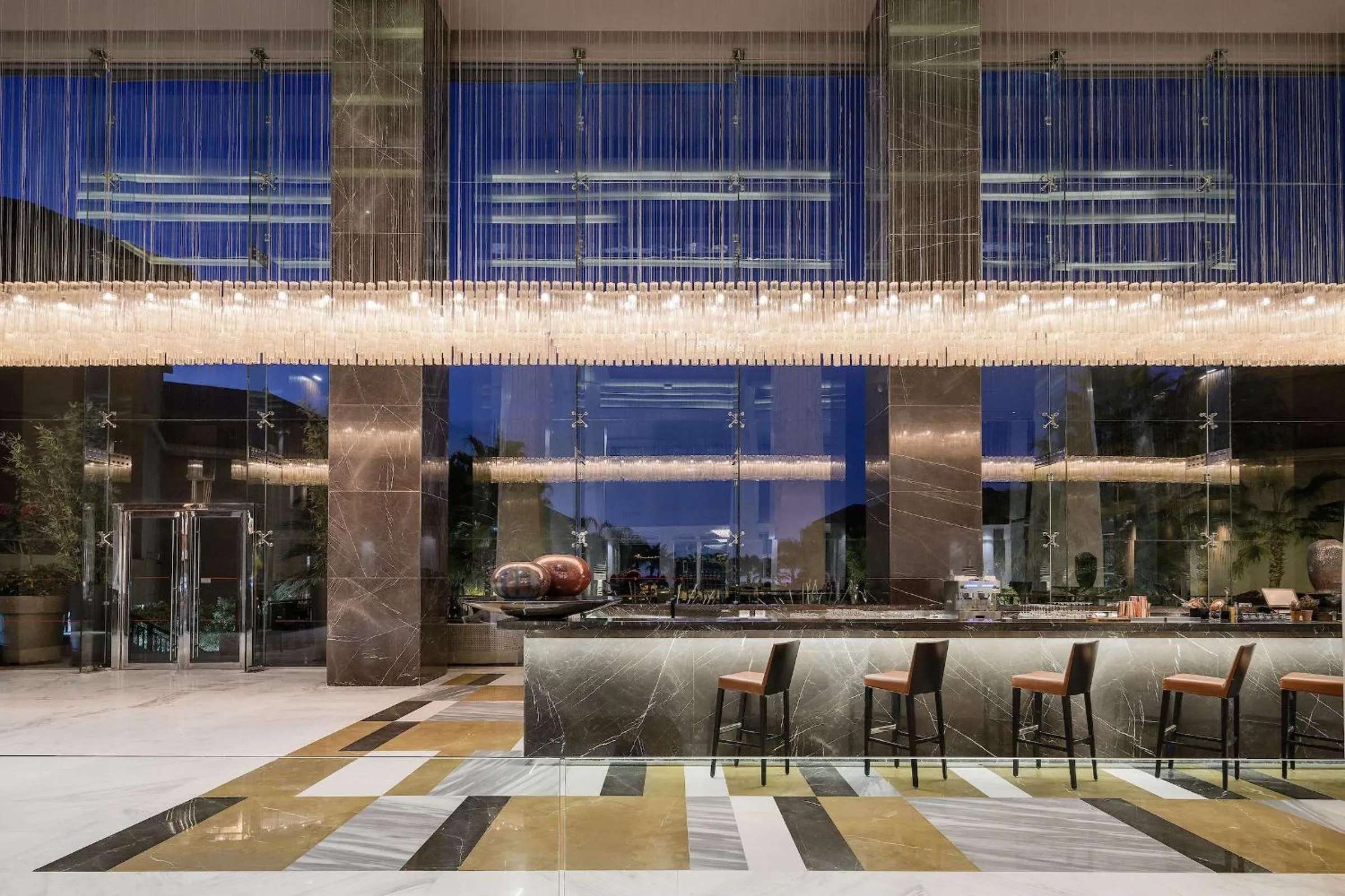 Lobby or reception in Dusit Thani LakeView Cairo