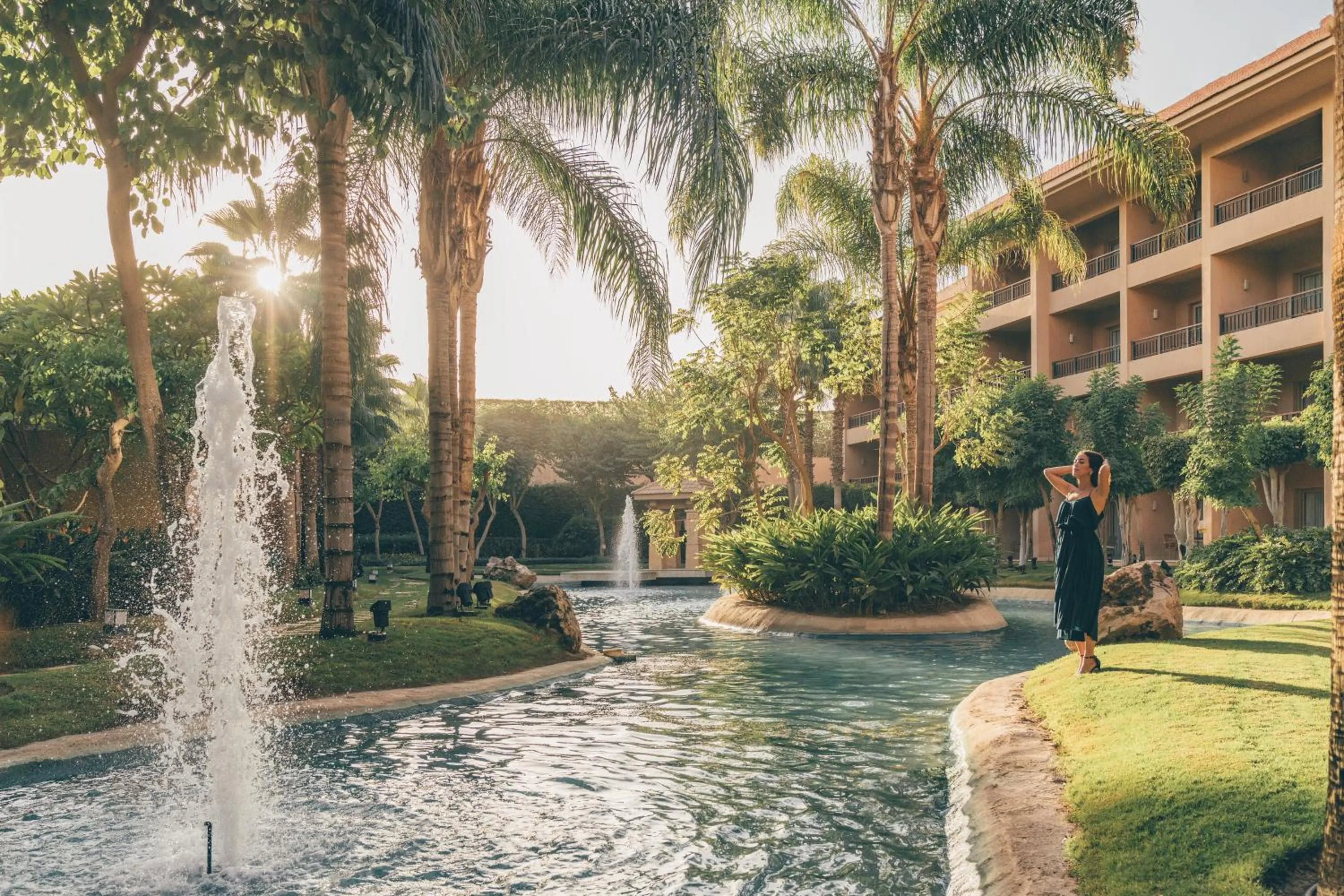 Lake view in Dusit Thani LakeView Cairo