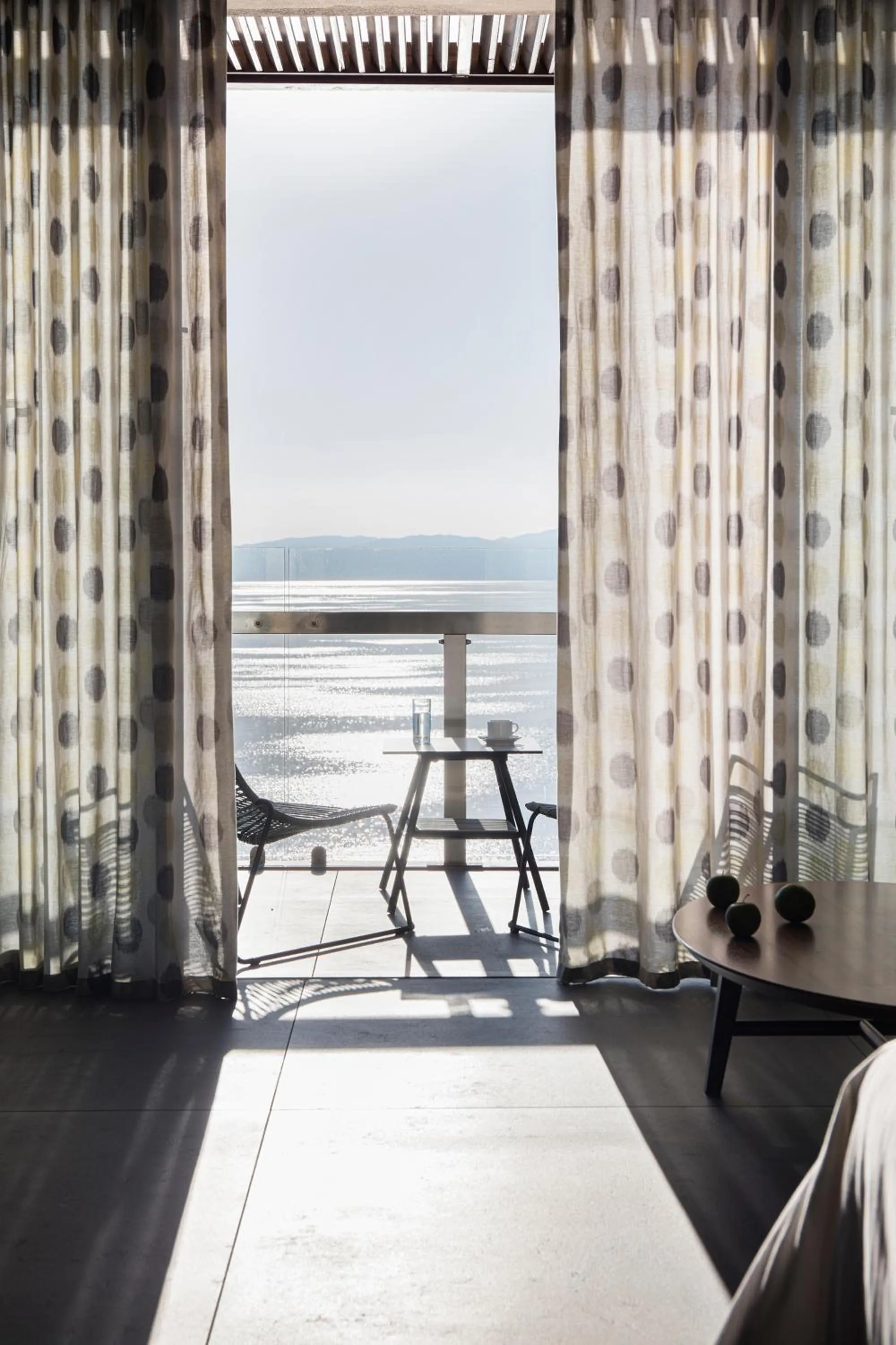 View (from property/room), Bed in Aquila Elounda Village Resort, Suites & Spa