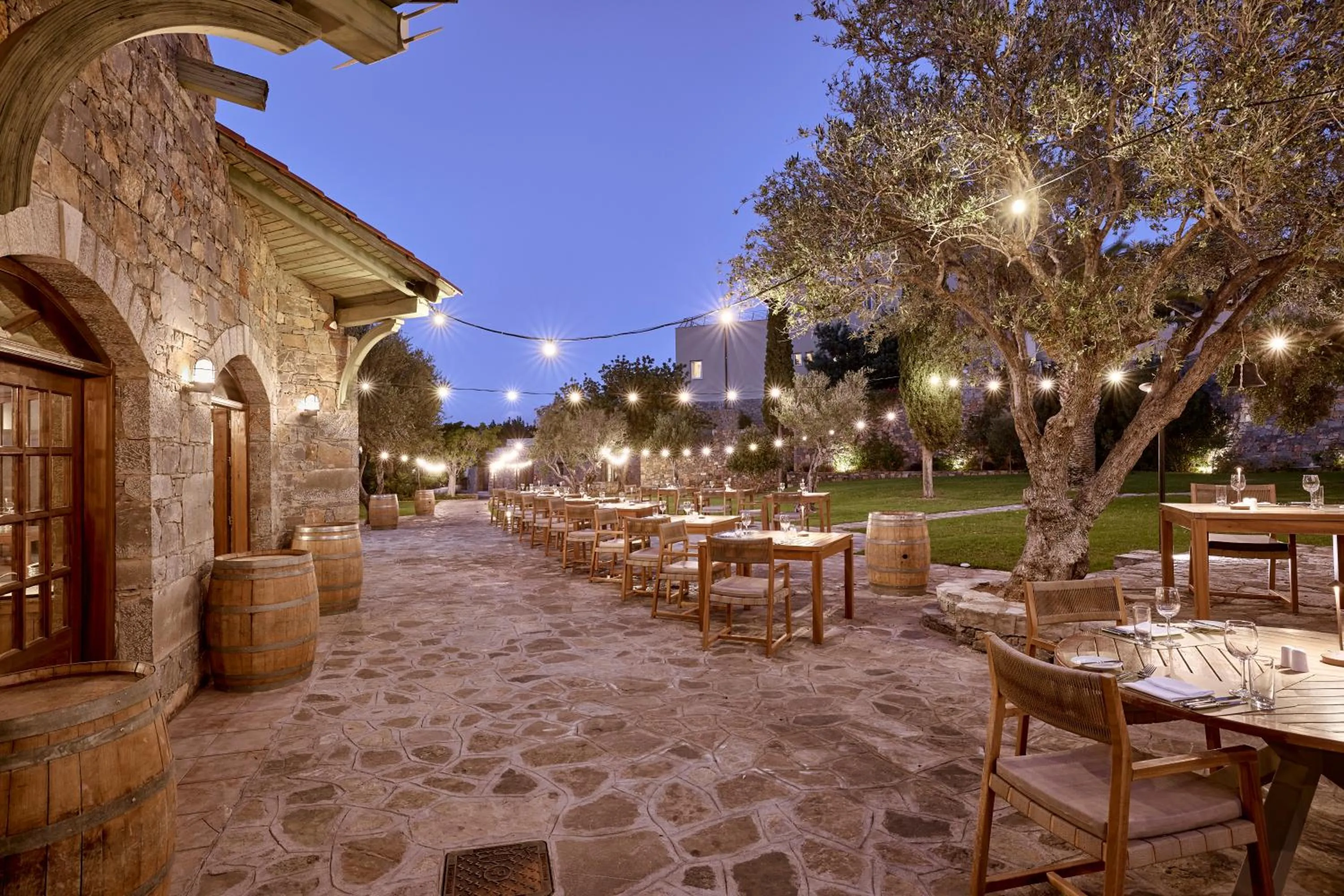 Dining area in Aquila Elounda Village Resort, Suites & Spa