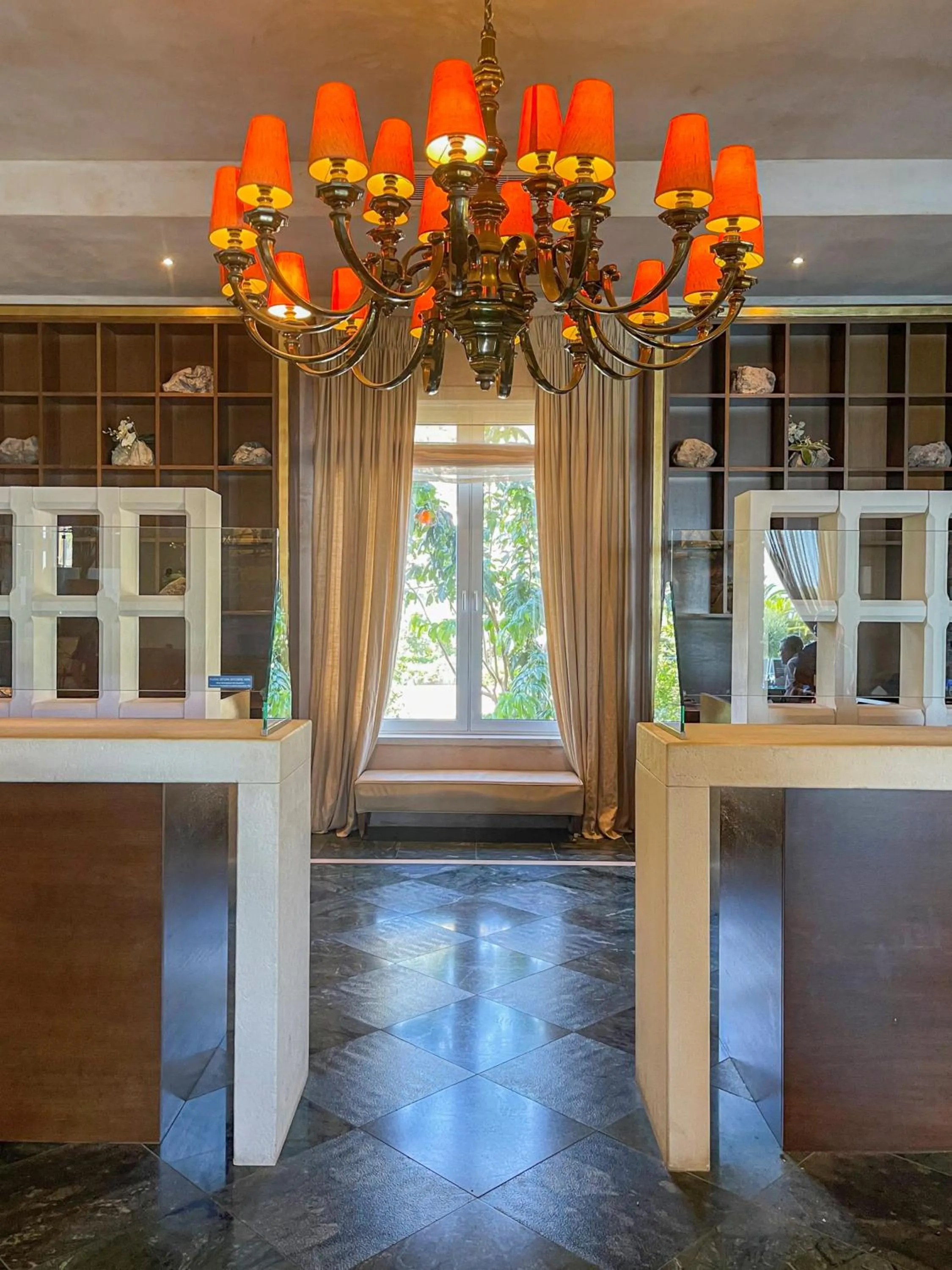 Lobby or reception in Aquila Elounda Village Resort, Suites & Spa