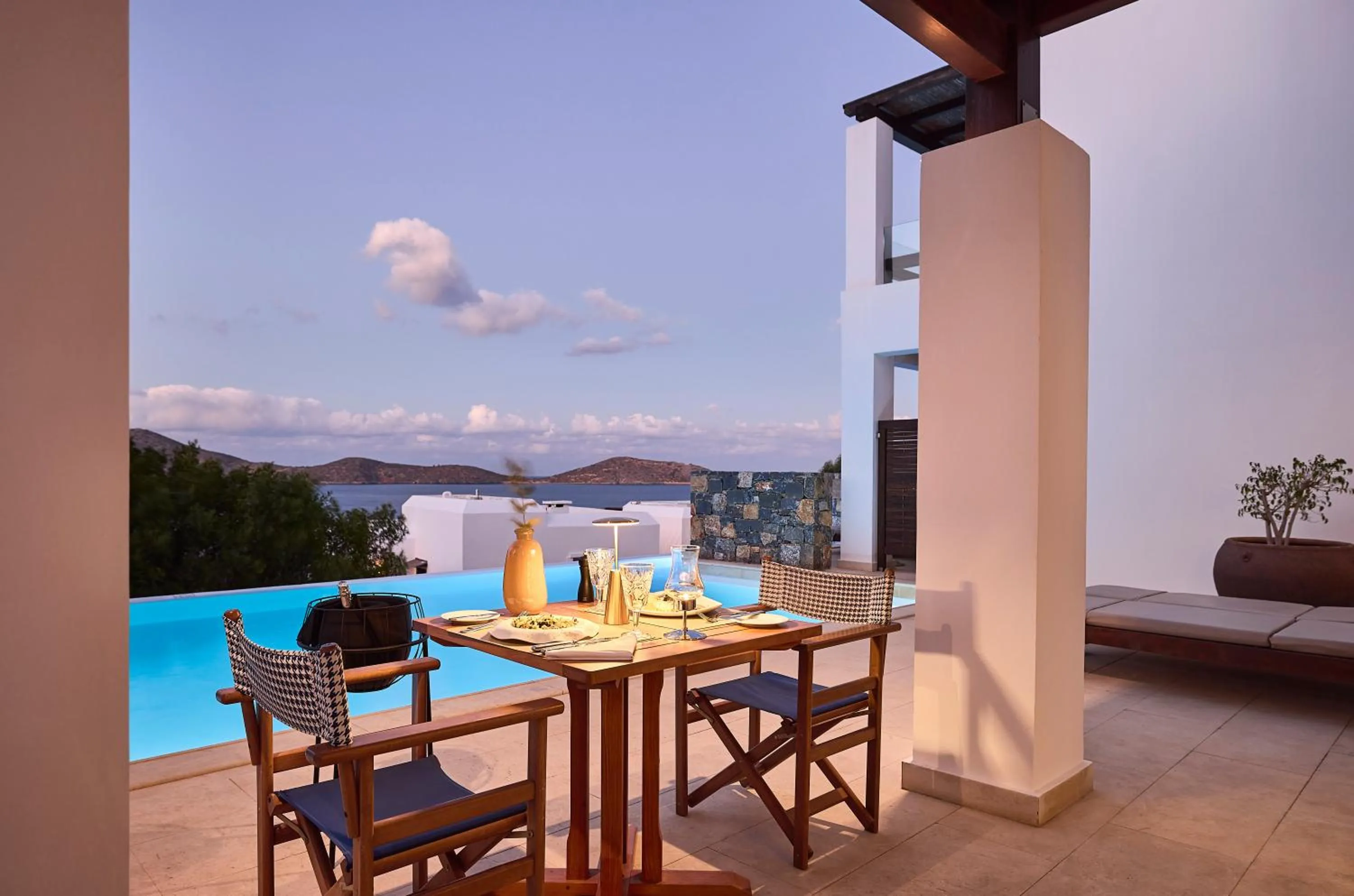 Pool view in Aquila Elounda Village Resort, Suites & Spa