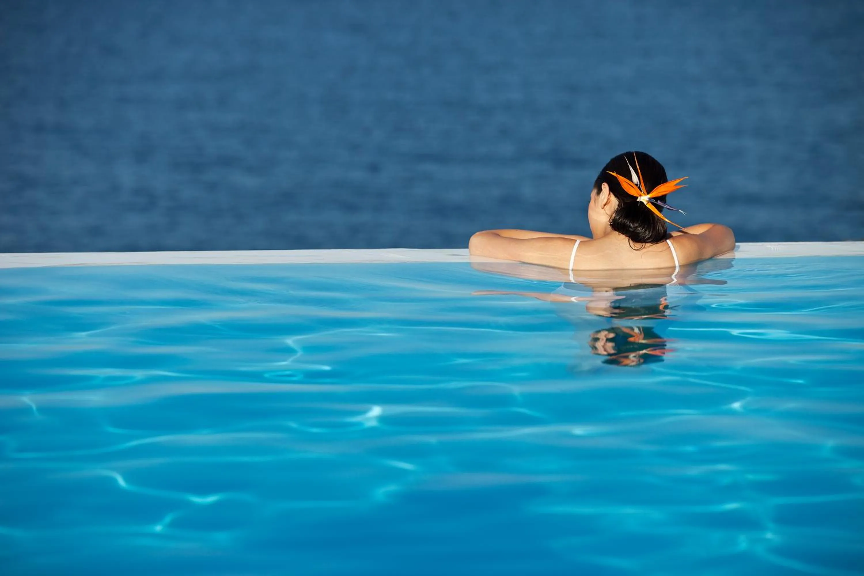 Swimming pool in Aquila Elounda Village Resort, Suites & Spa