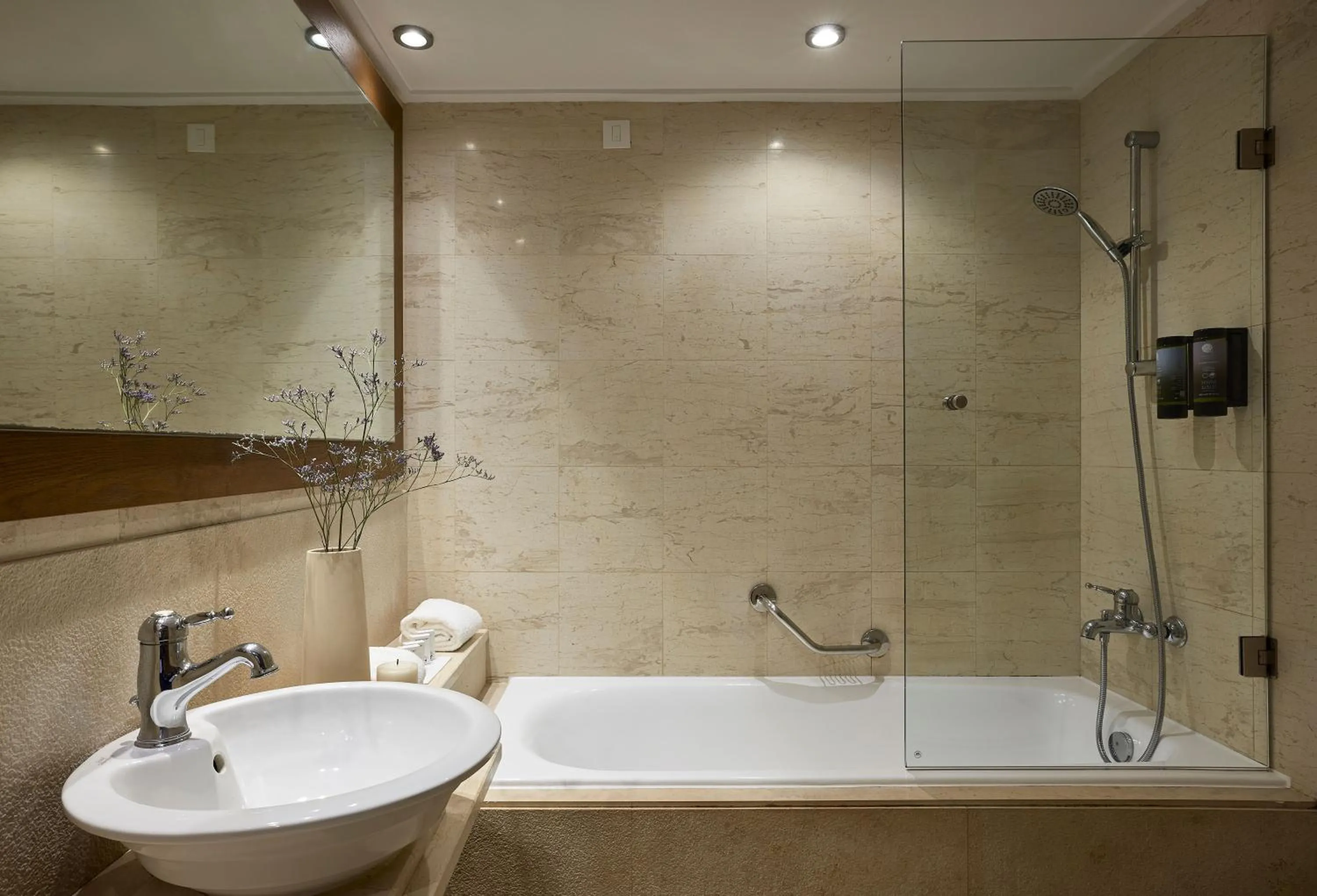 Bathroom in Aquila Elounda Village Resort, Suites & Spa