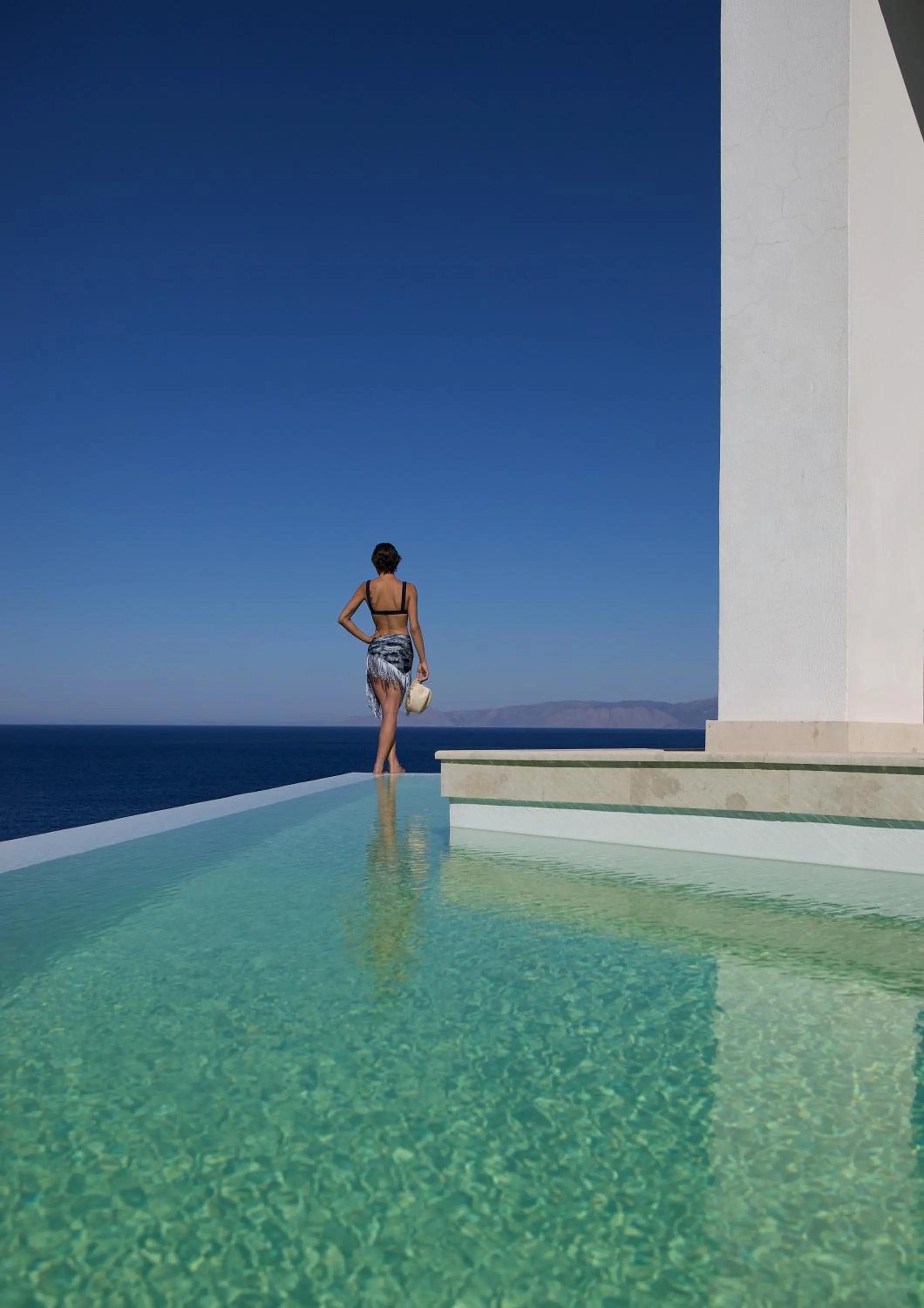 Swimming pool in Aquila Elounda Village Resort, Suites & Spa