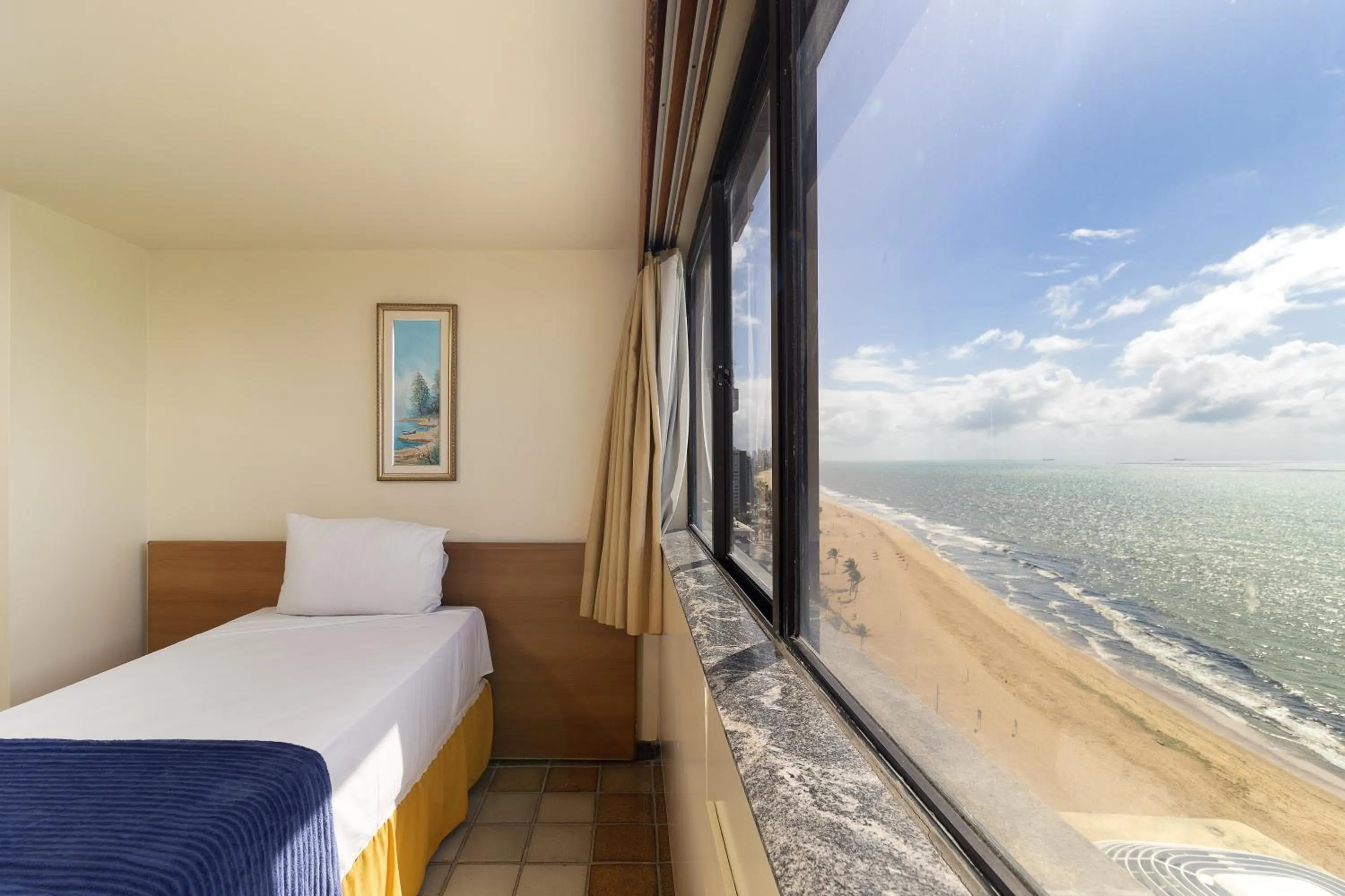 Sea view, Bed in Hotel Dan Inn Mar Piedade - Grande Recife By Nacional Inn