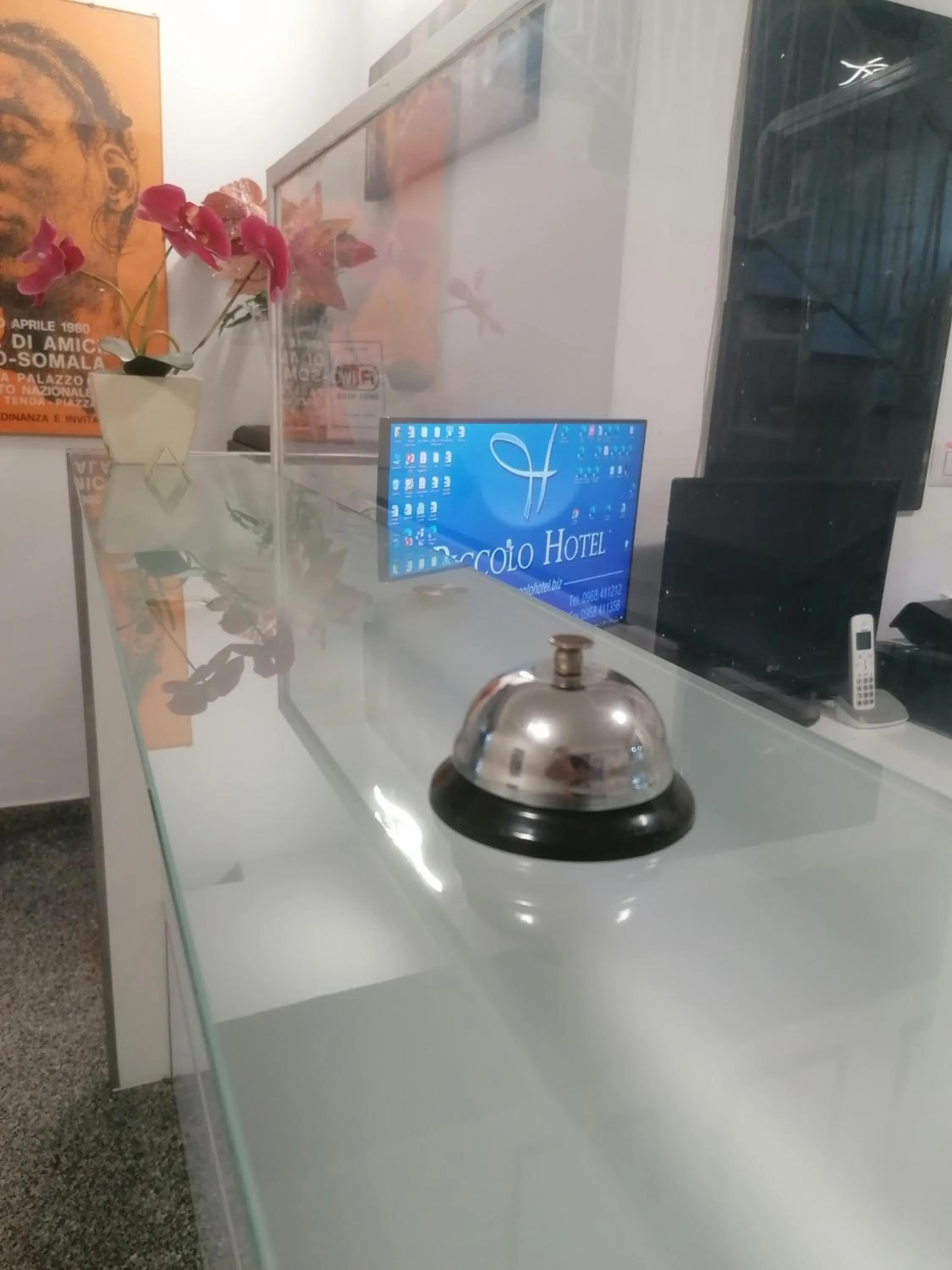 Lobby or reception in Piccolo Hotel Lamezia