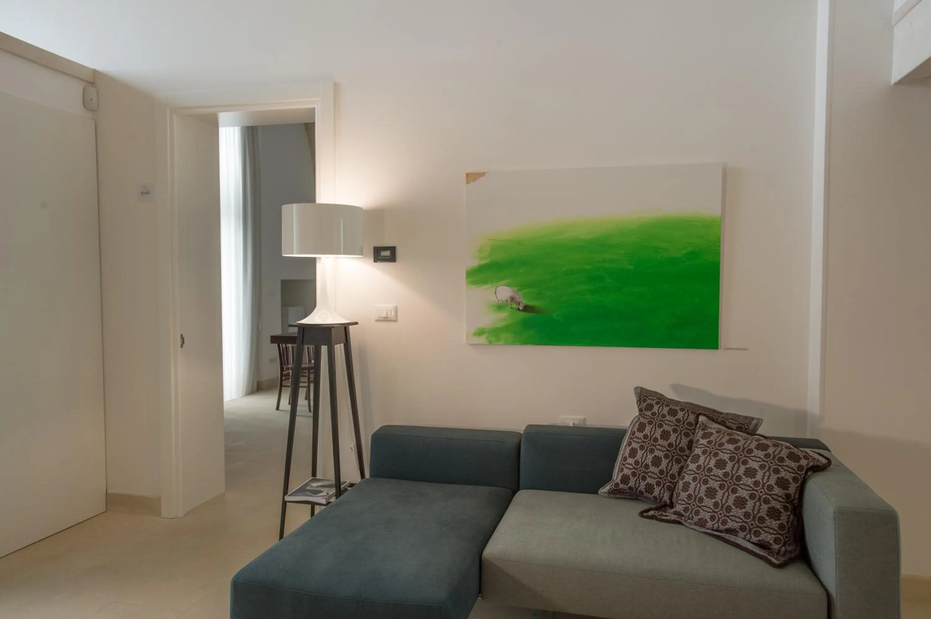 Lobby or reception in Corte Campanile Boutique B&B