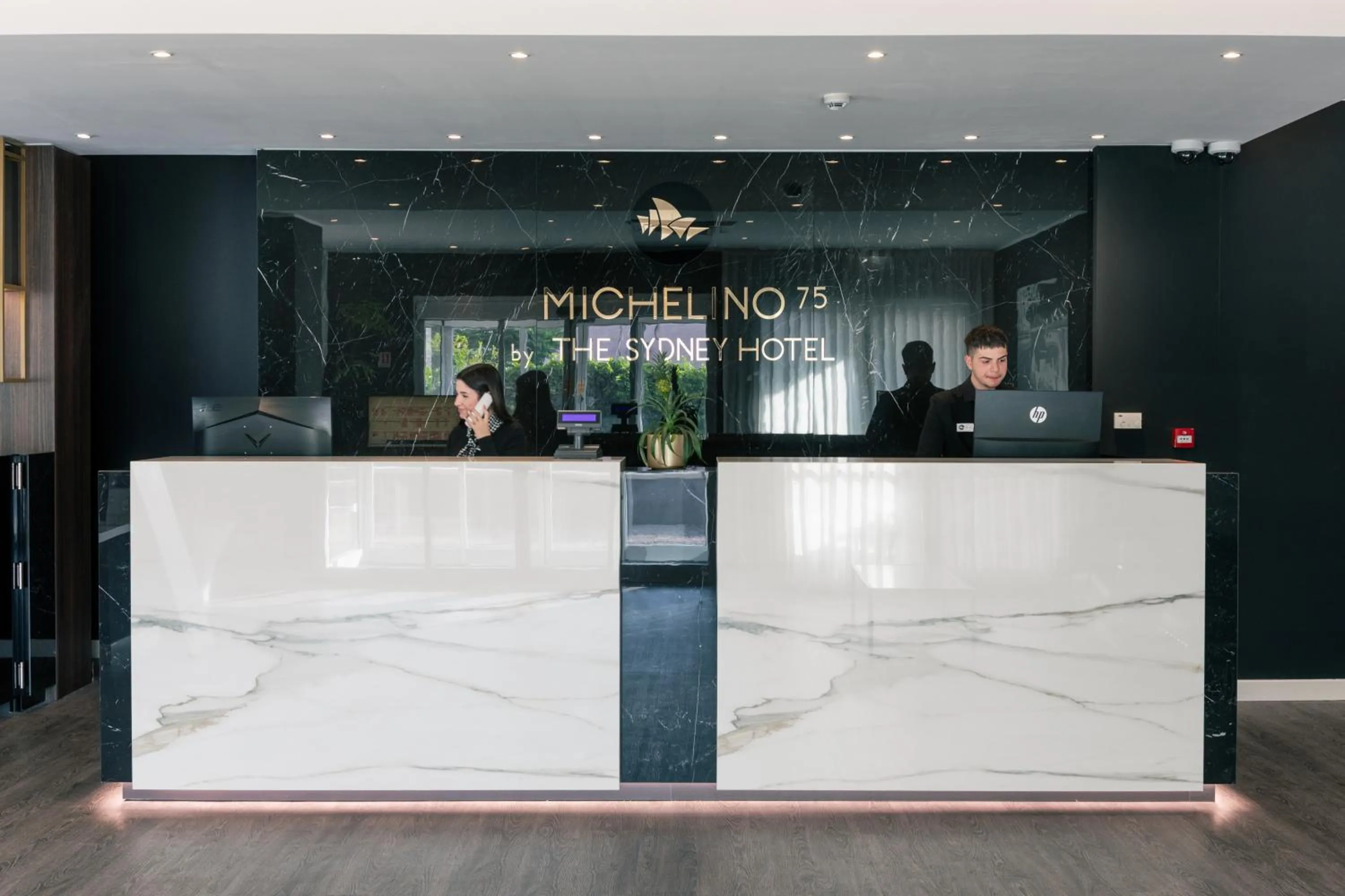 Lobby or reception in MICHELINO 75 by the Sydney Hotel