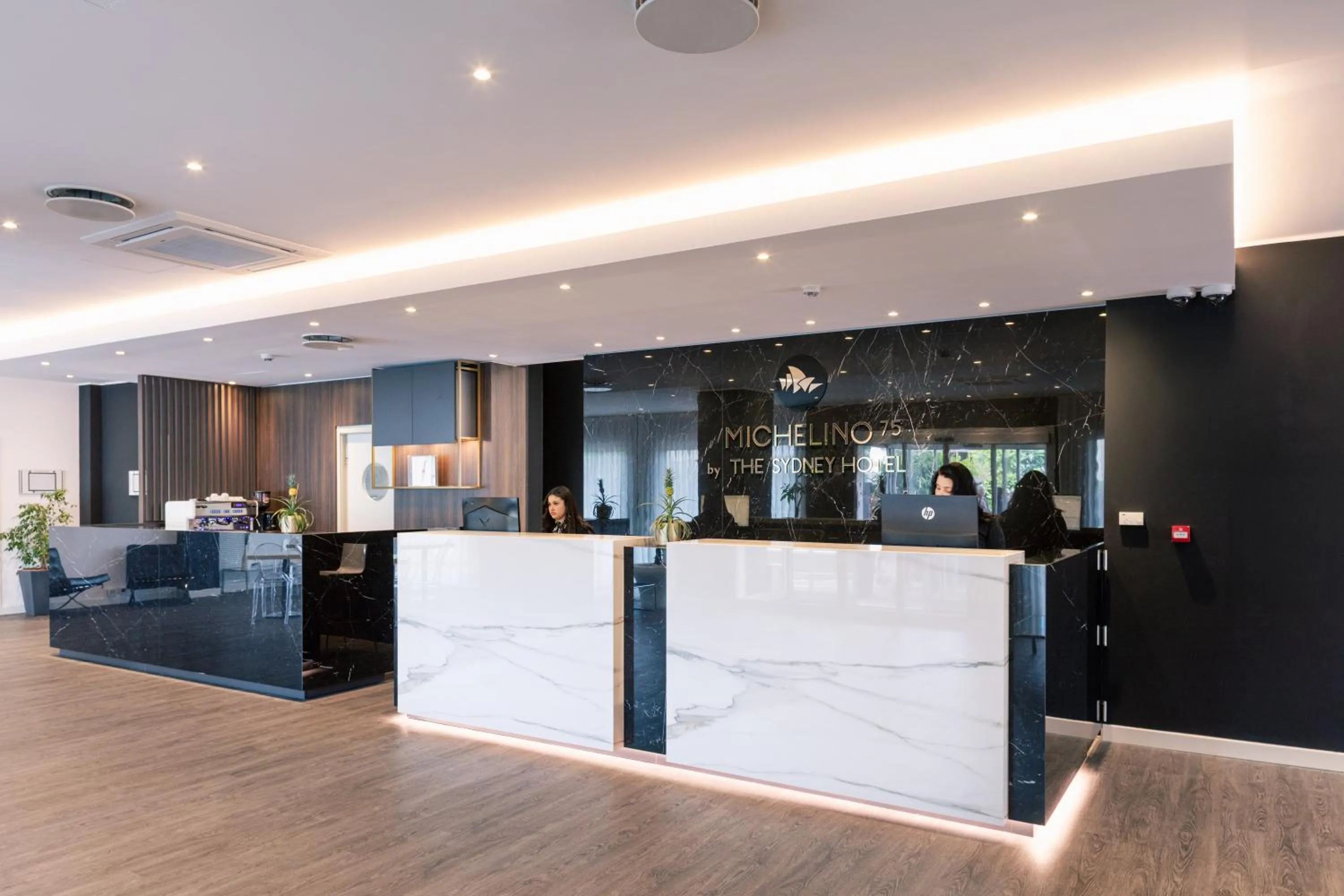 Lobby or reception in MICHELINO 75 by the Sydney Hotel