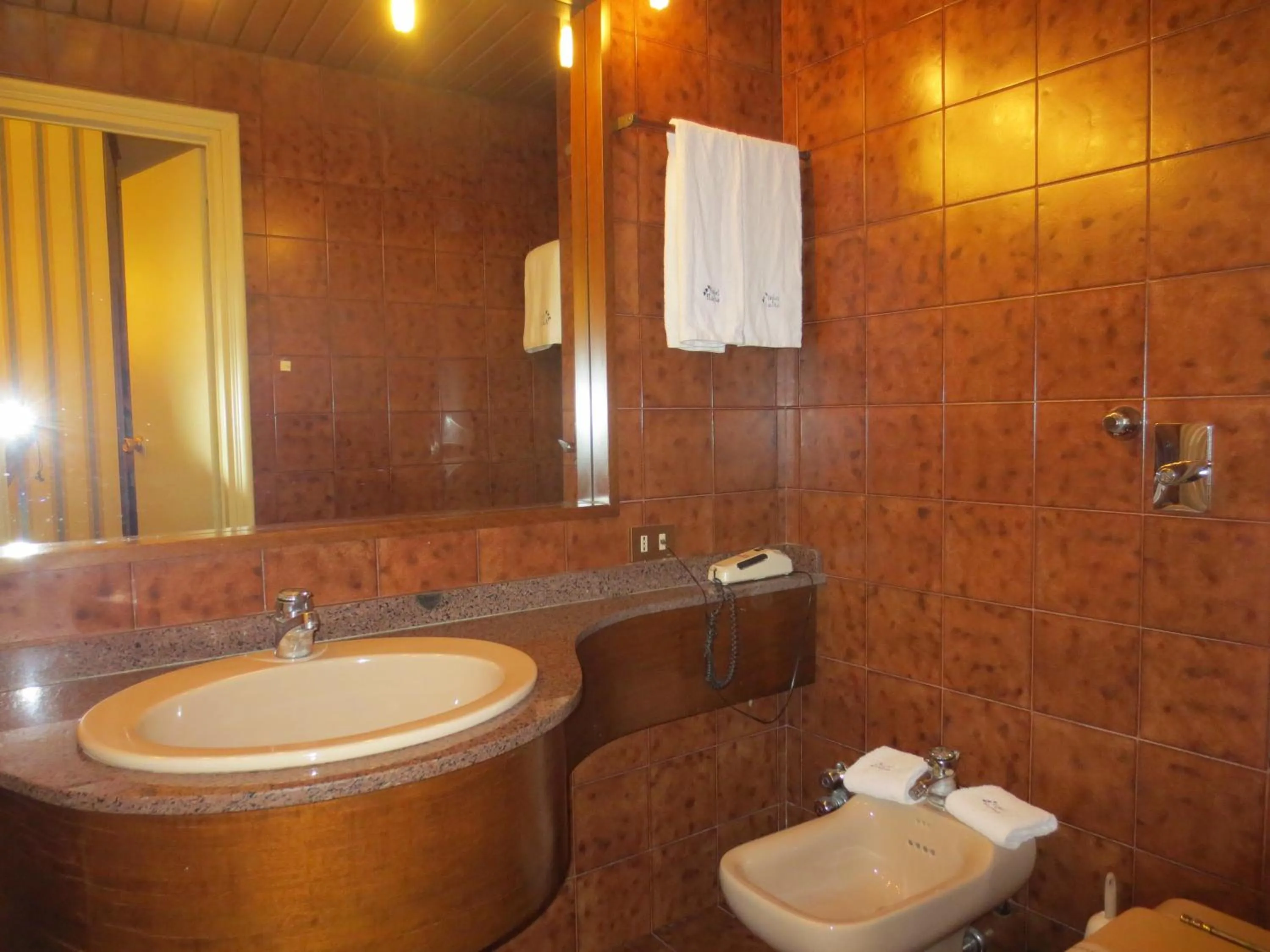 Bathroom in Hotel Italia City Center