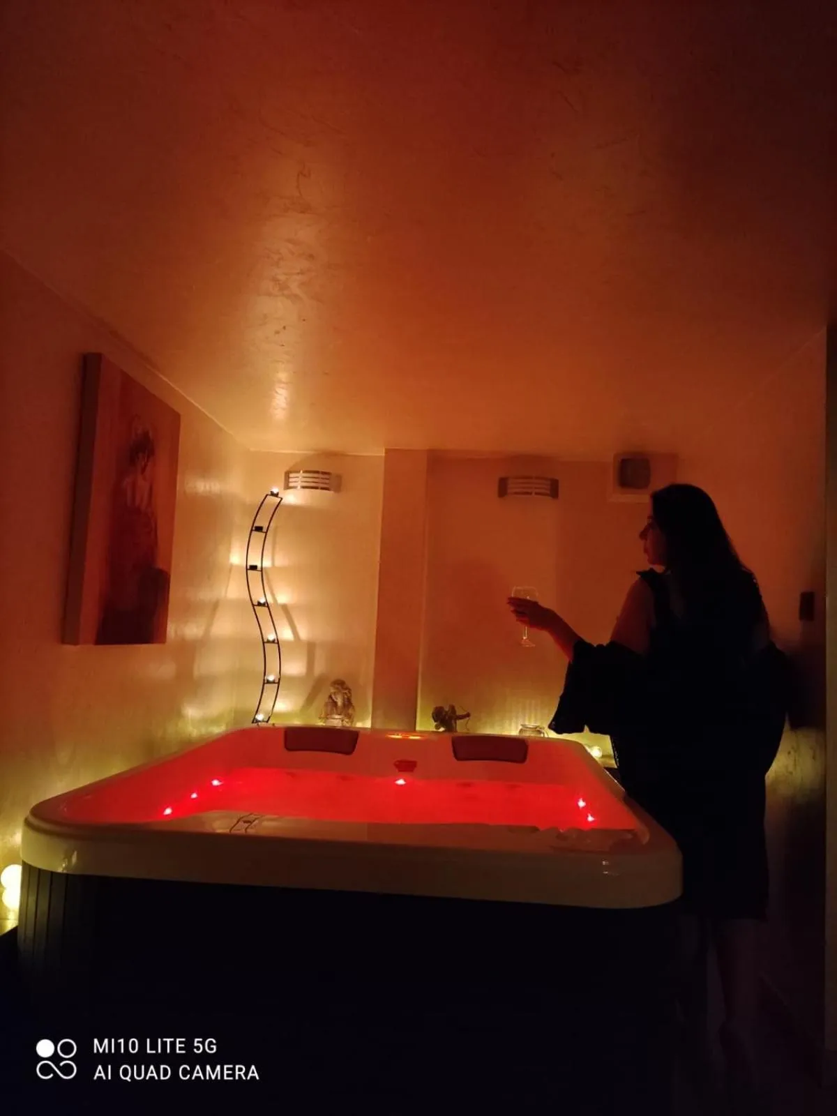 Hot Tub in Willa Amaretto