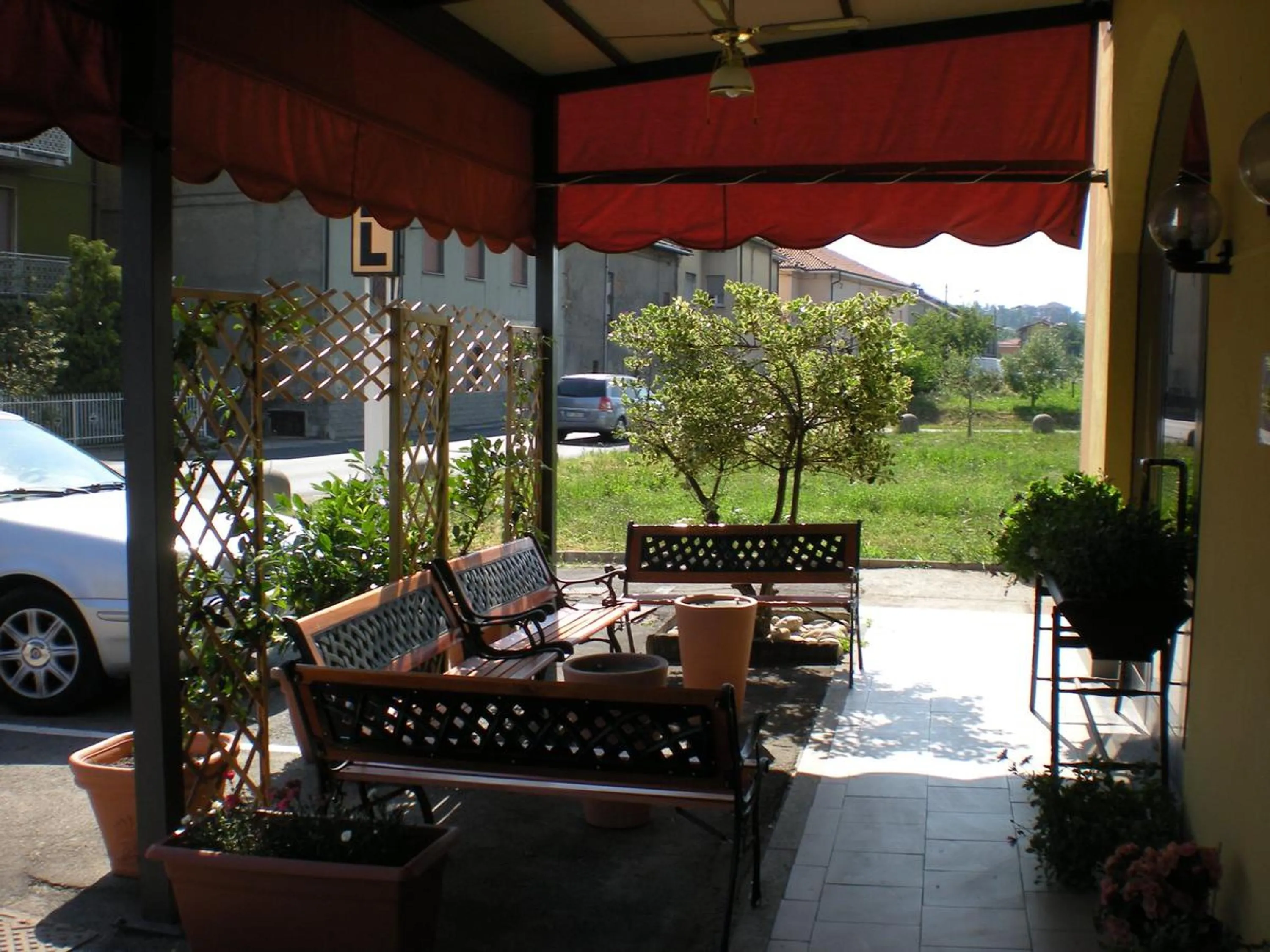 Balcony/Terrace in Aer Hotel Malpensa