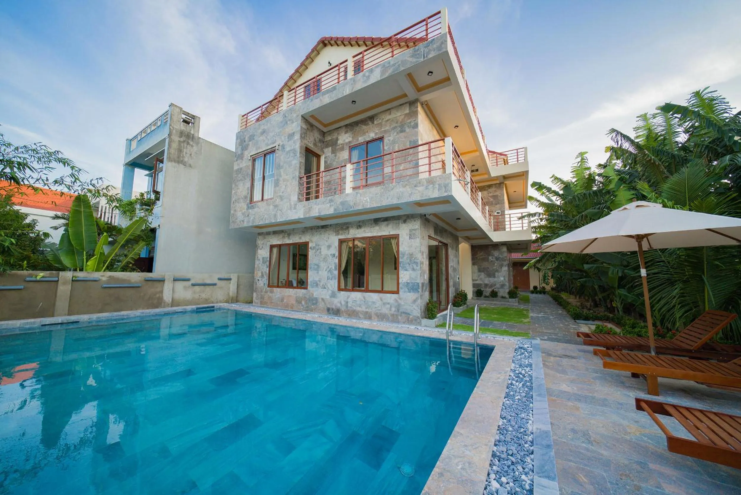Balcony/Terrace in Herbal Tea Homestay