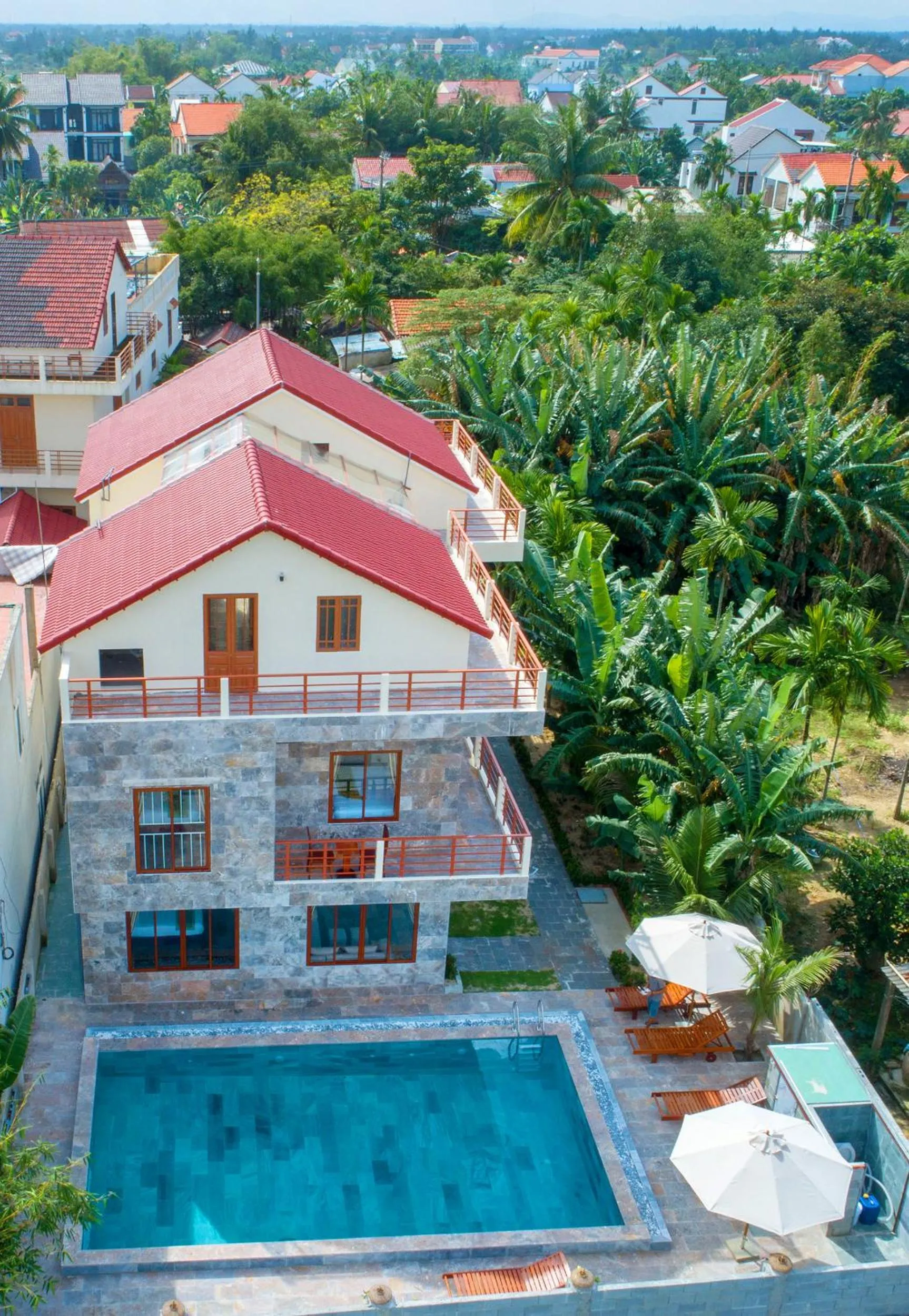 Property building in Herbal Tea Homestay