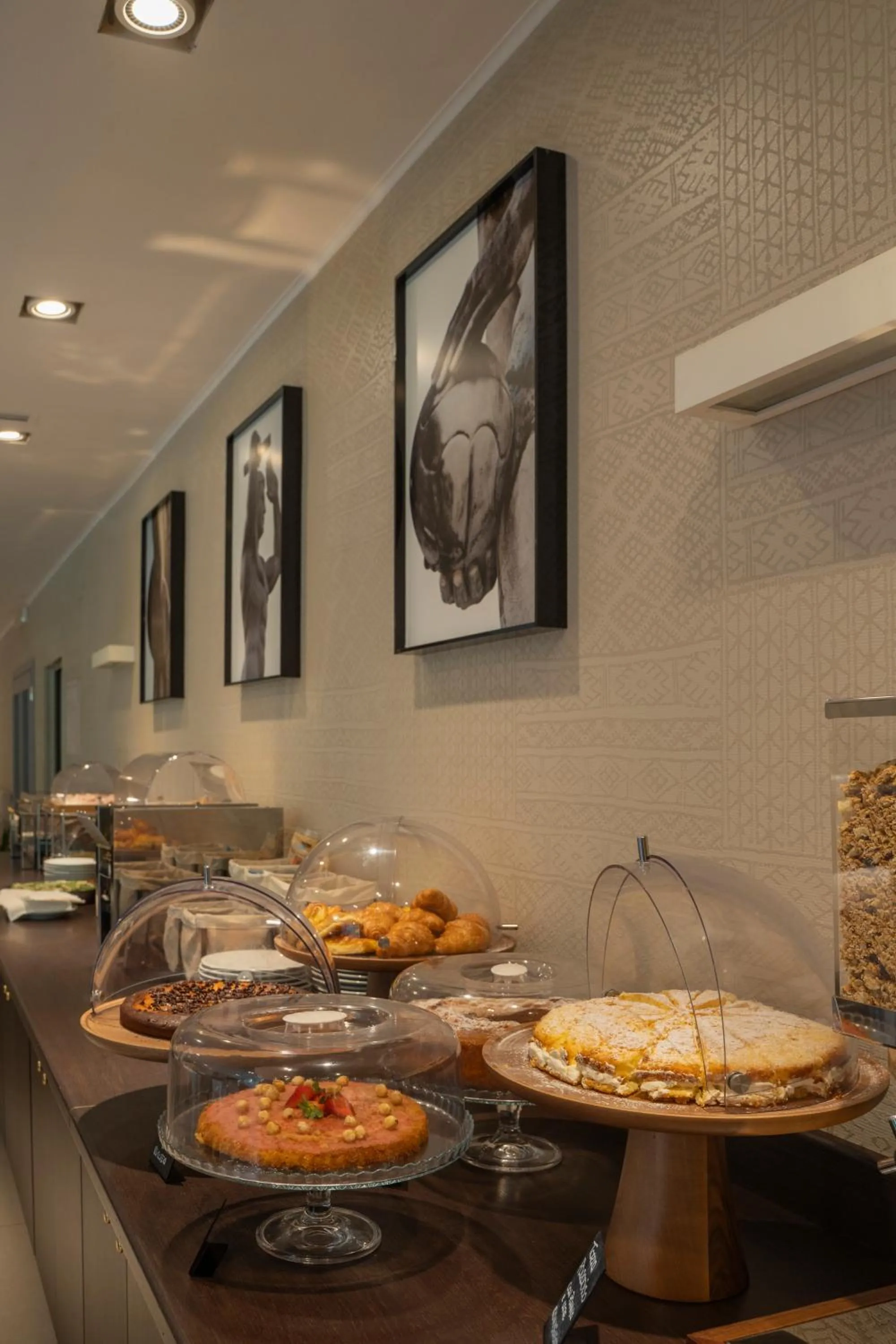 Buffet breakfast in Hotel Villa Maria Regina