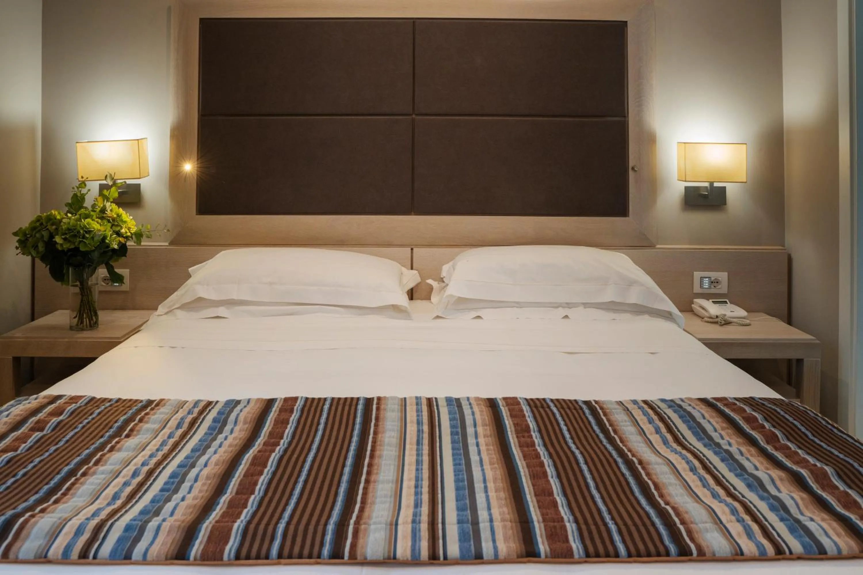 Bedroom, Bed in Hotel Villa Maria Regina