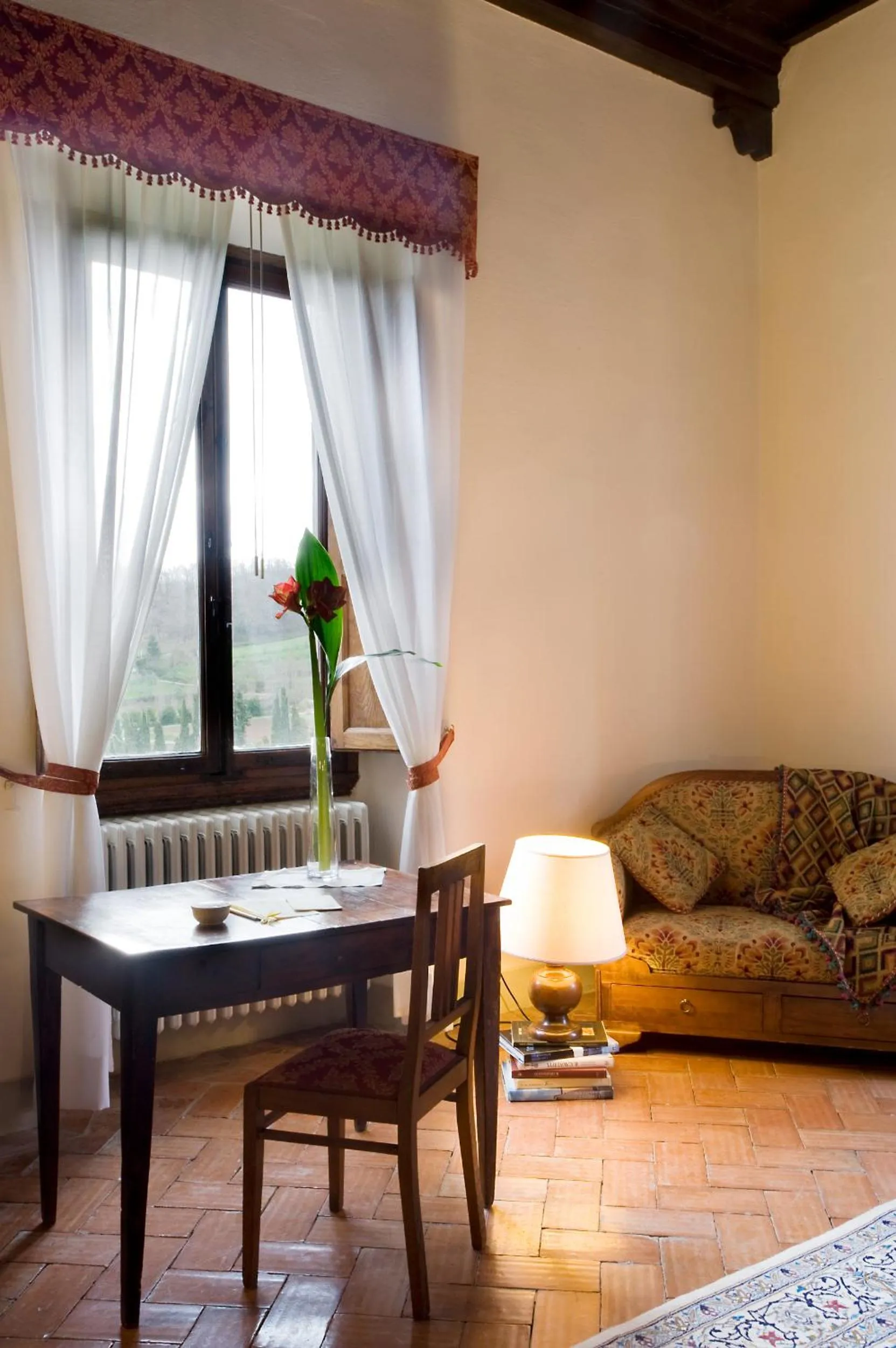 Living room in Villa Campestri Olive Oil Resort