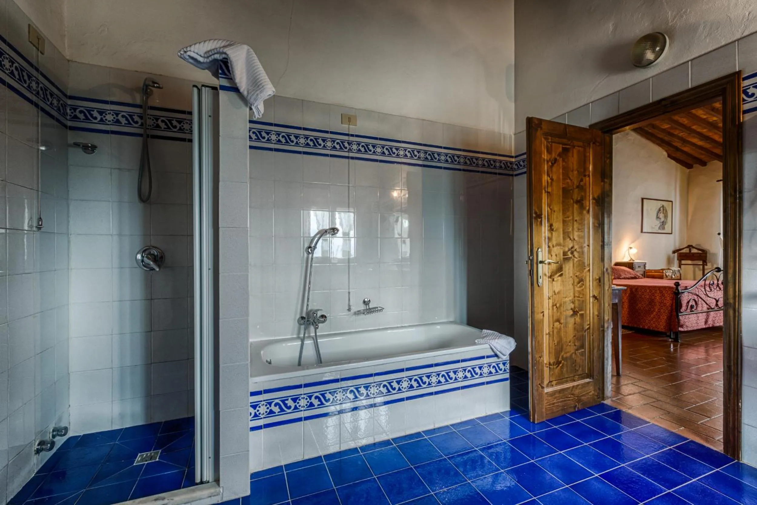 Bathroom in Villa Campestri Olive Oil Resort