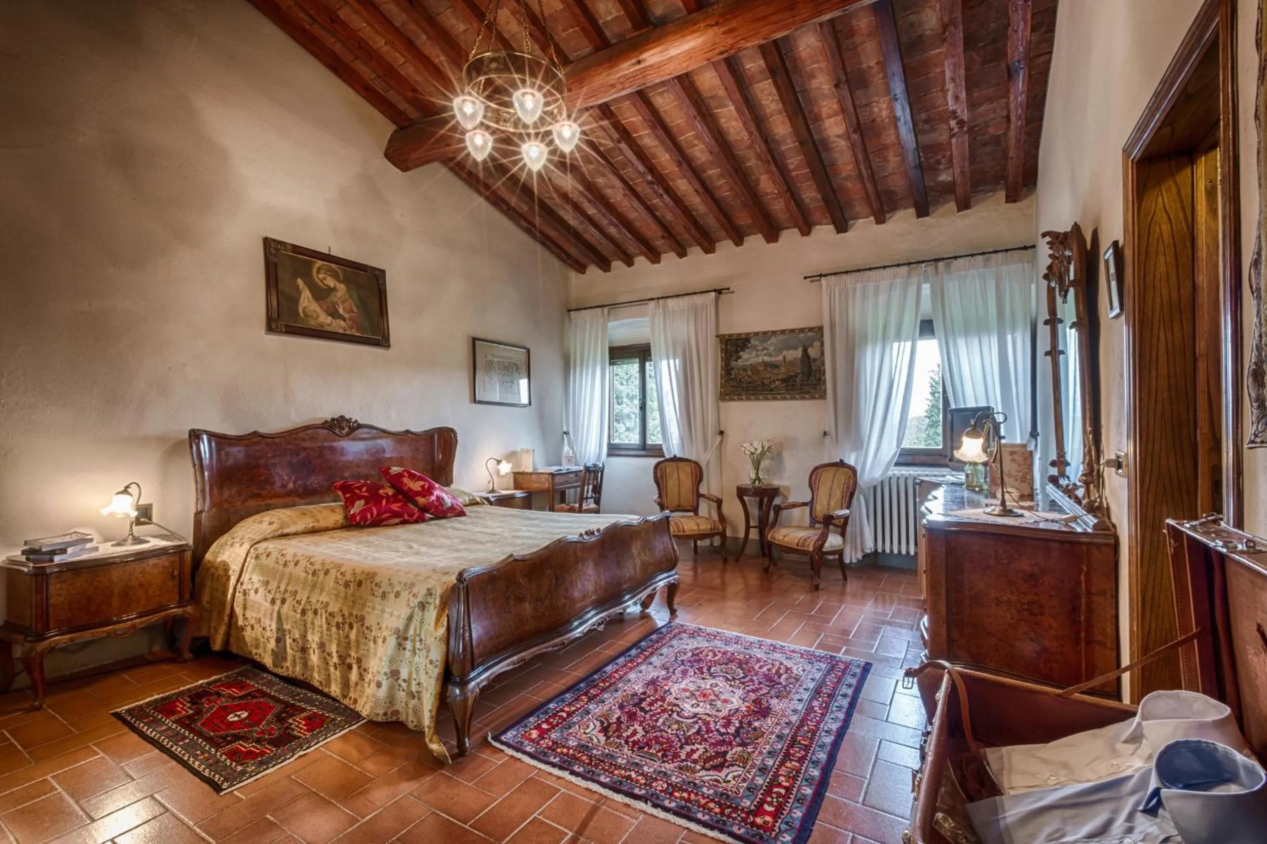 Photo of the whole room, Bed in Villa Campestri Olive Oil Resort