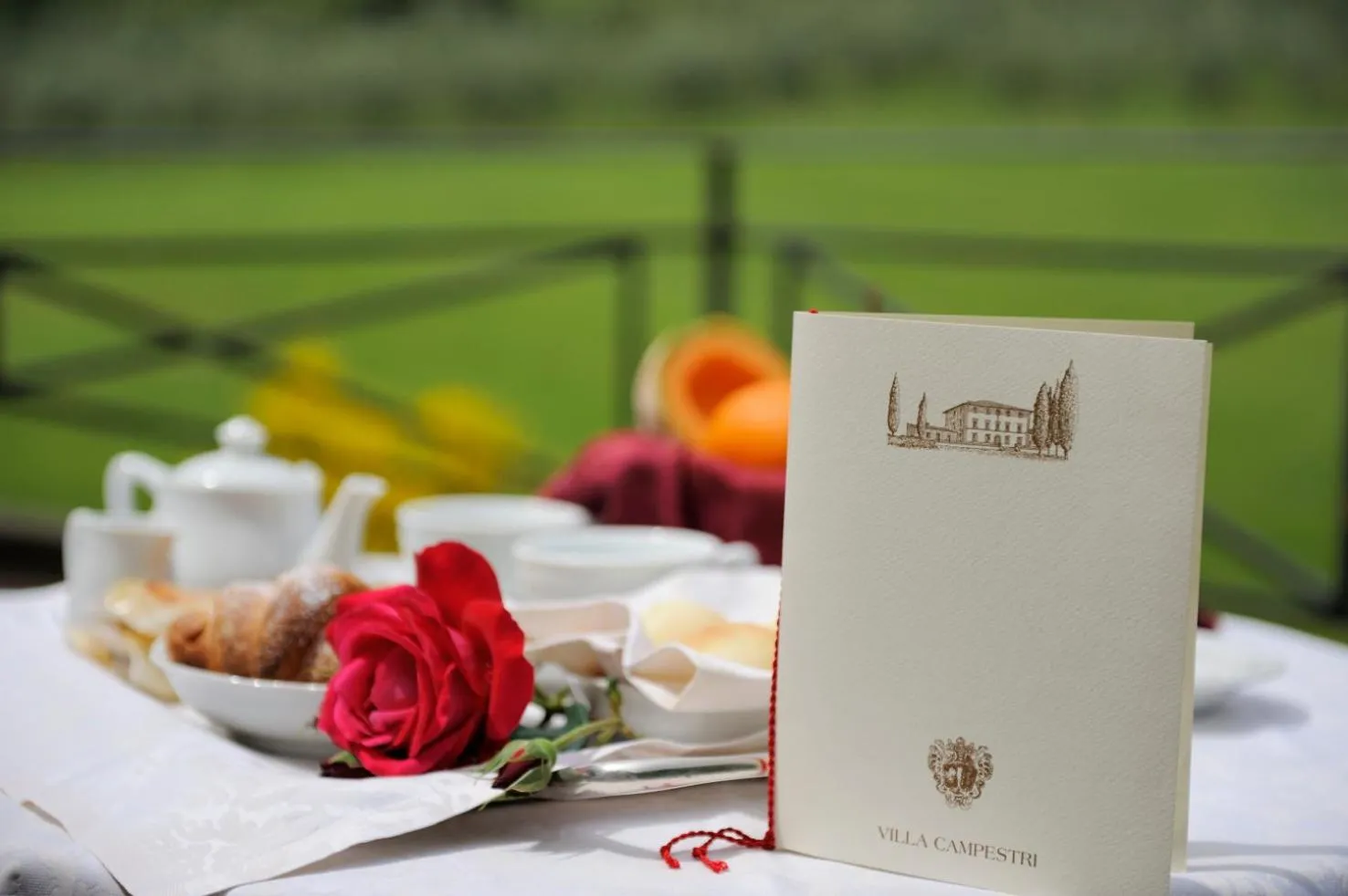 Breakfast in Villa Campestri Olive Oil Resort