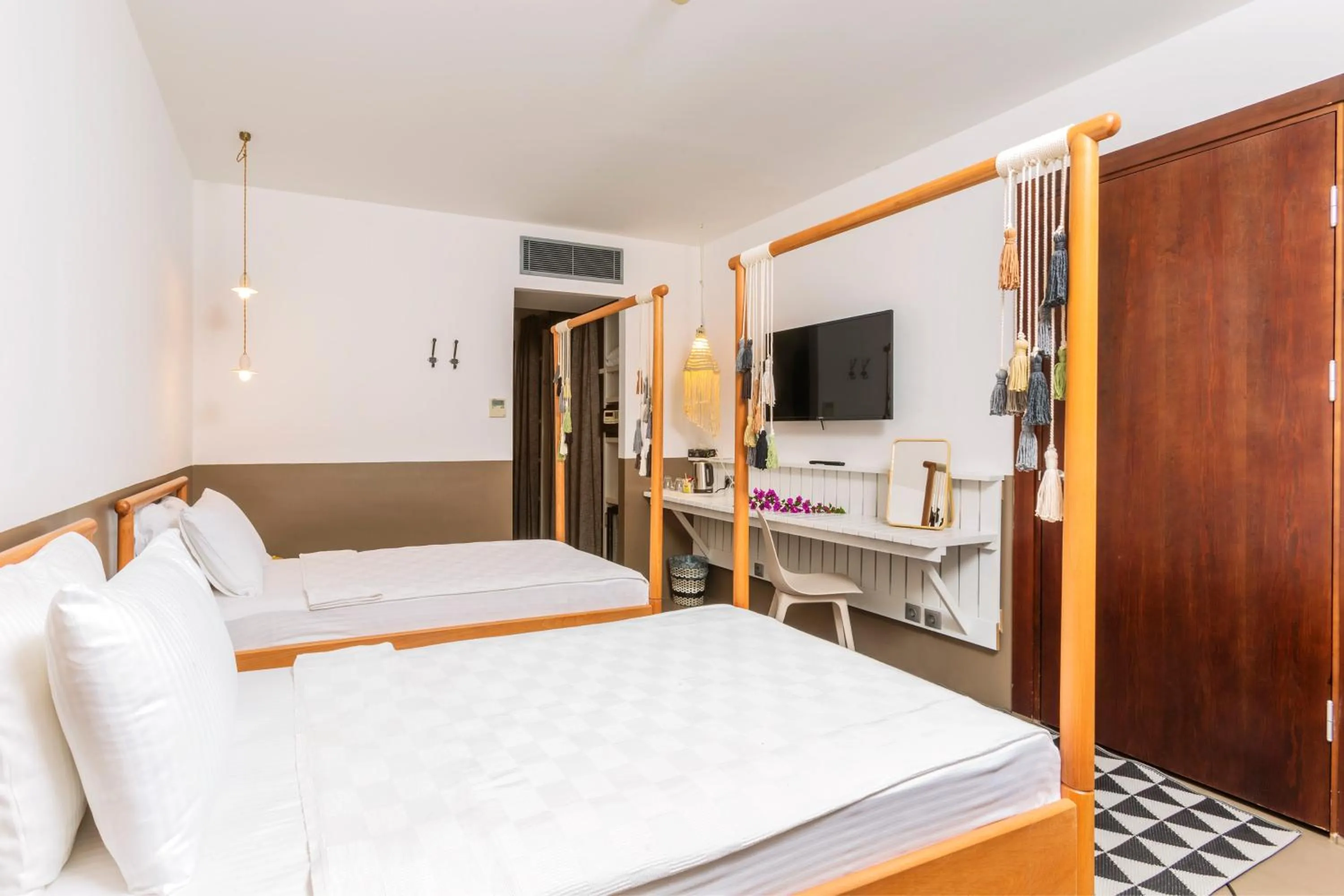 Bed in Faros Bodrum Hotel - Special Category