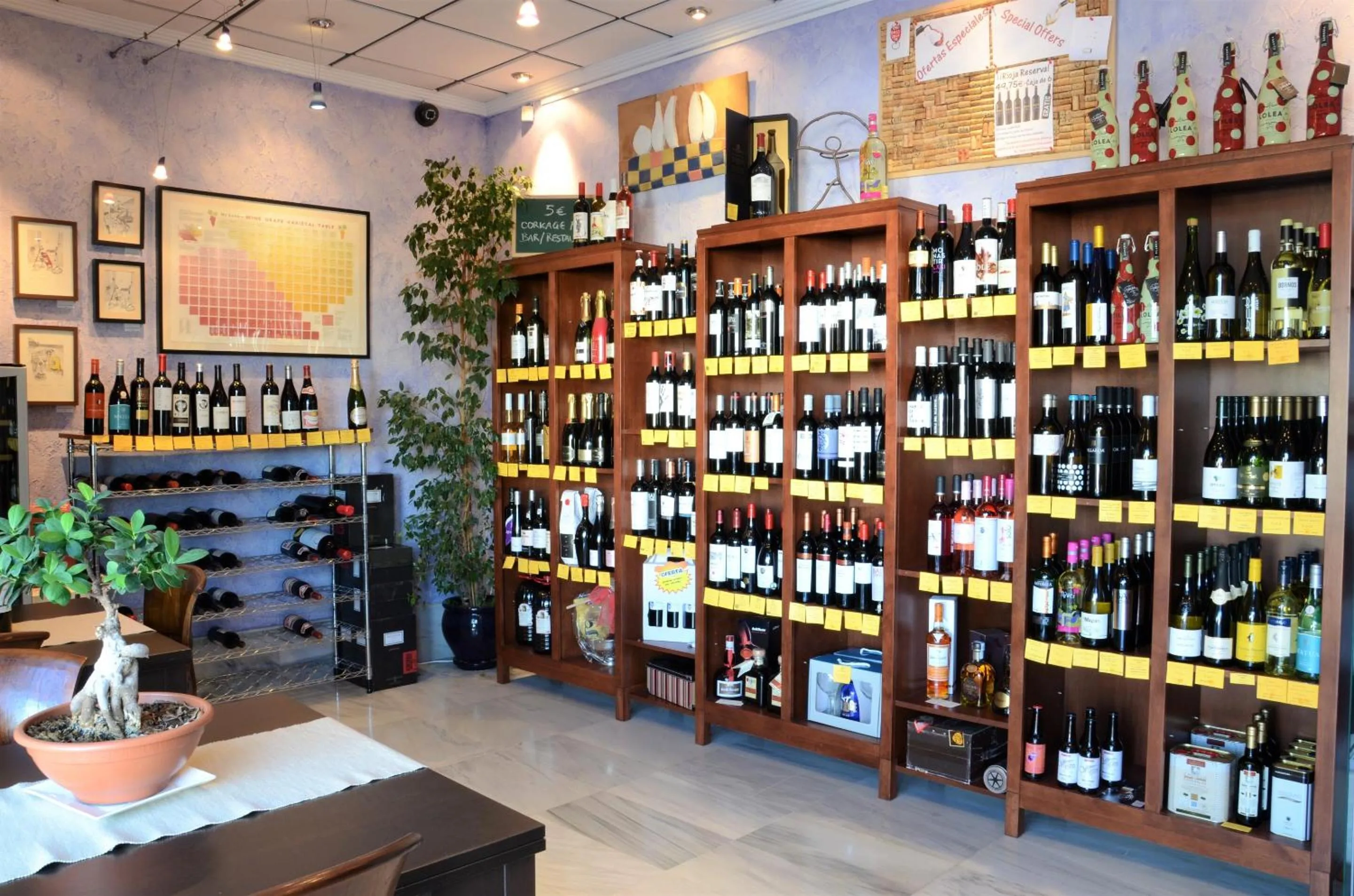 Dining area in Hotel Tikar