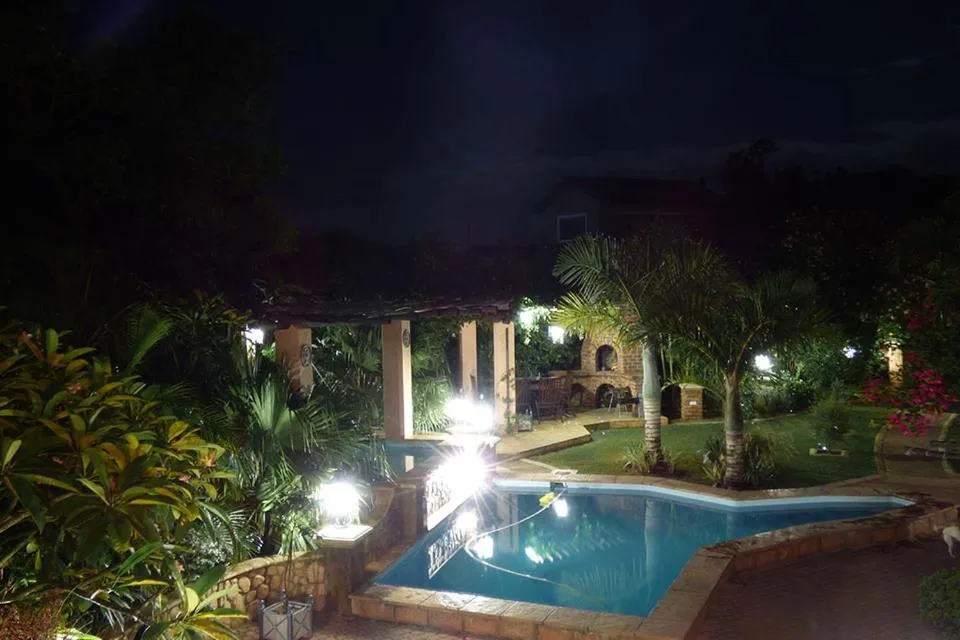 Swimming pool in Stephan's Guest House