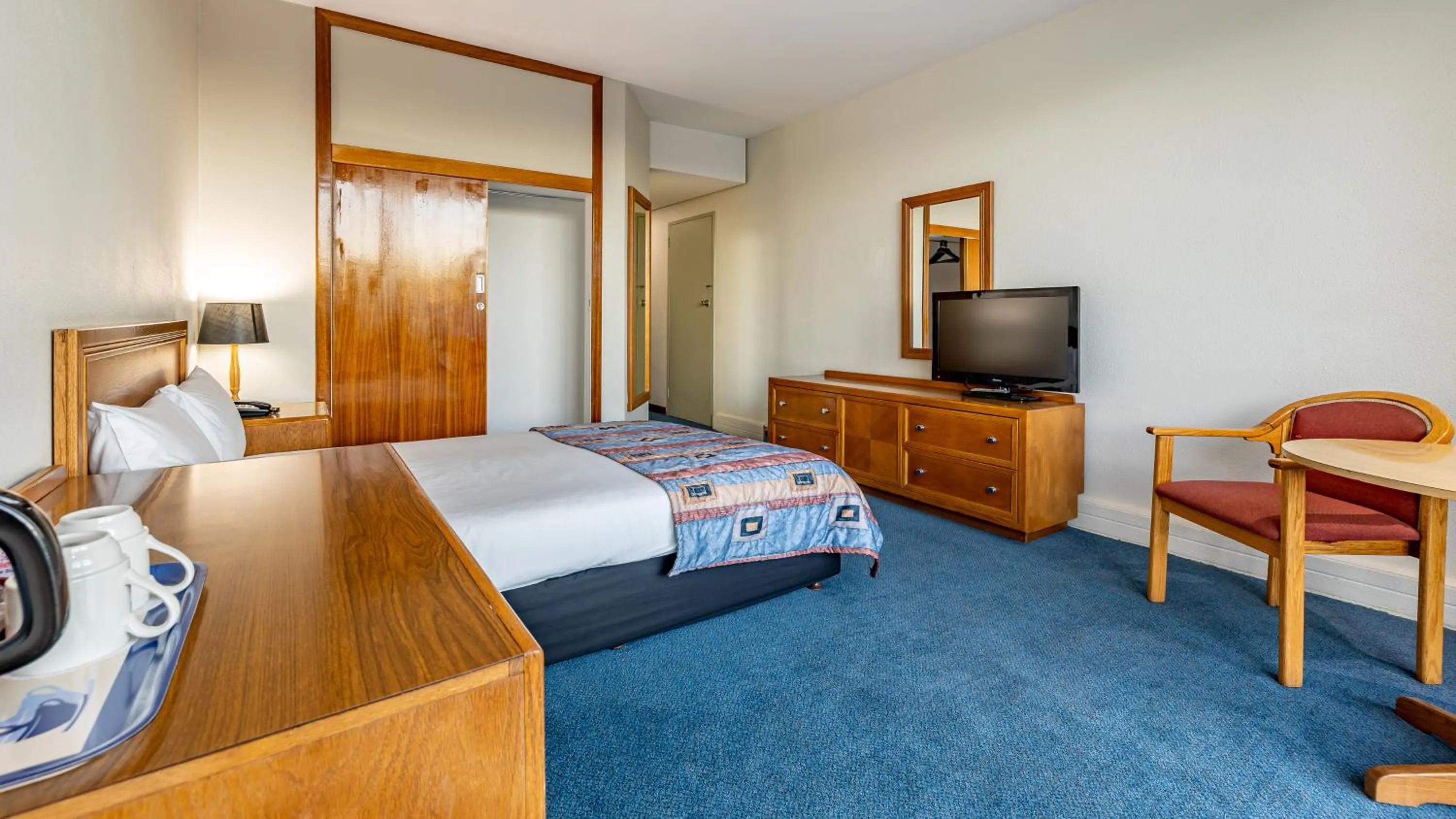 Bedroom, Bed in African Sky Harrismith Inn