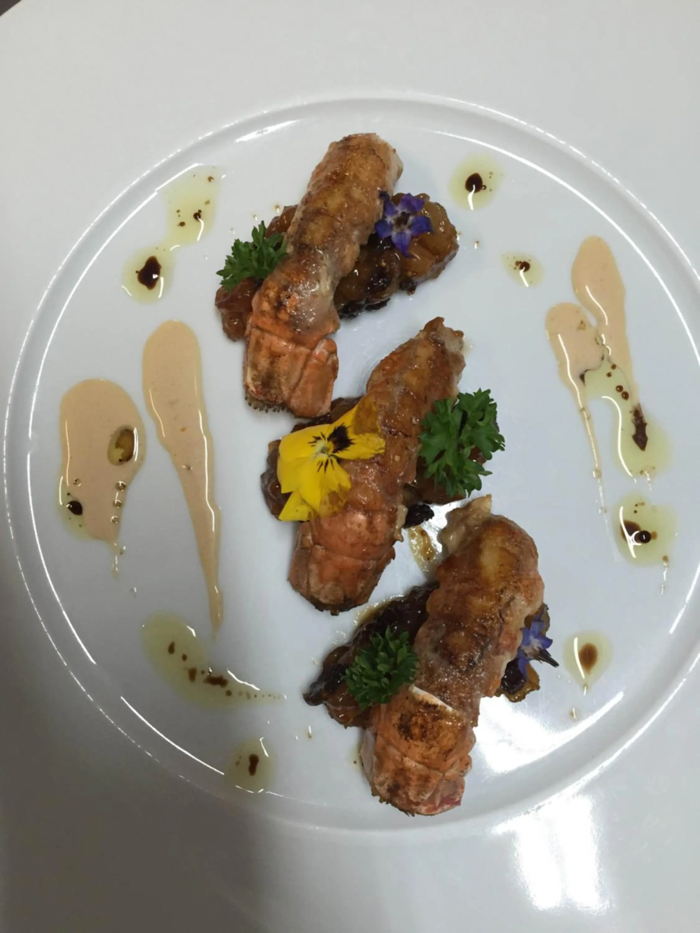 Lunch in Auberge Les Olivades