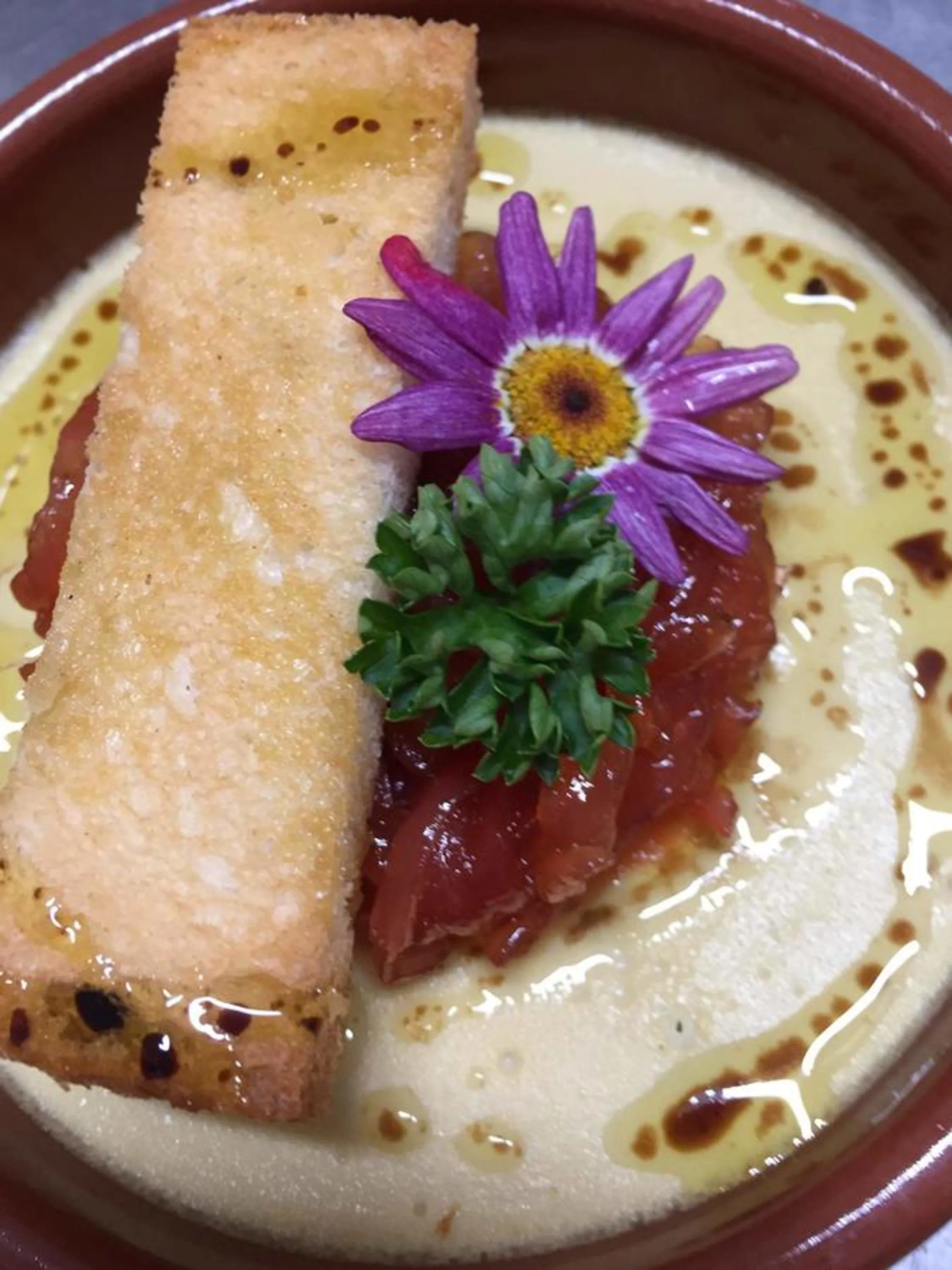 Lunch in Auberge Les Olivades