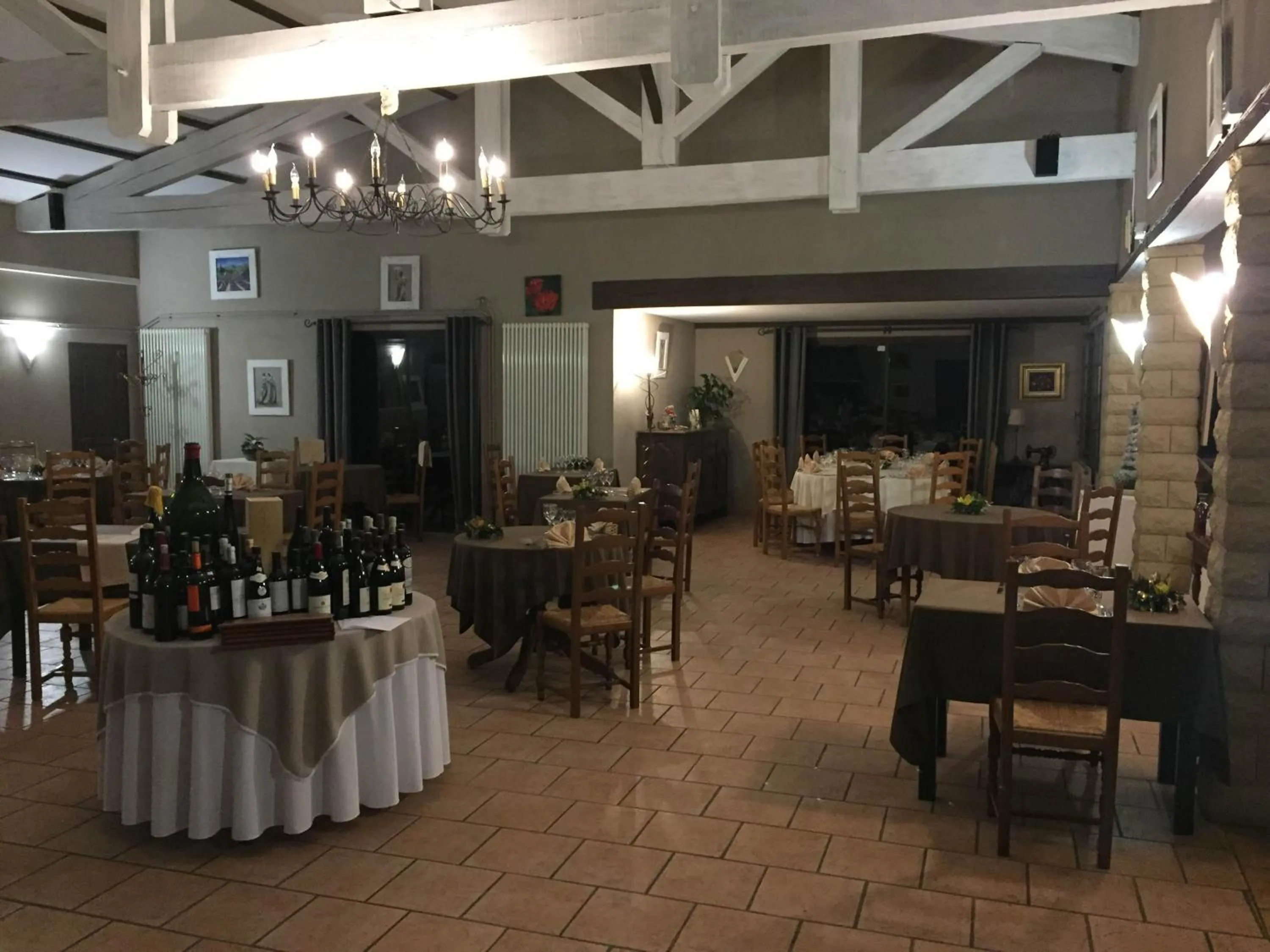 Continental breakfast in Auberge Les Olivades